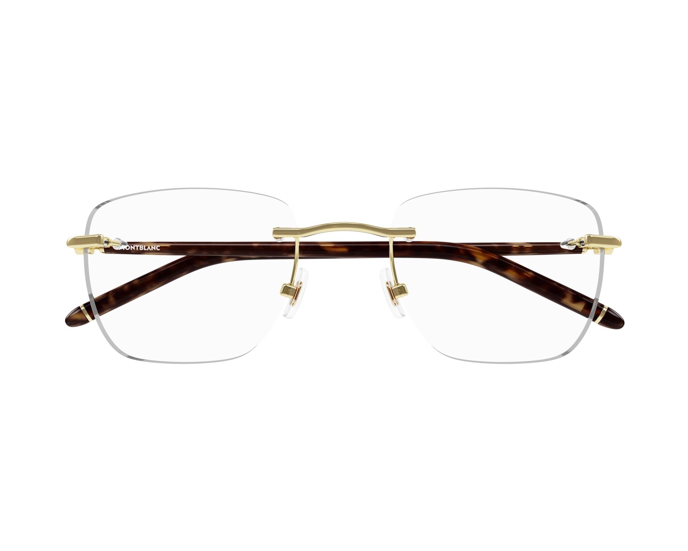 Mont Blanc MB0274O 004 53-21 Gold  Vorderansicht