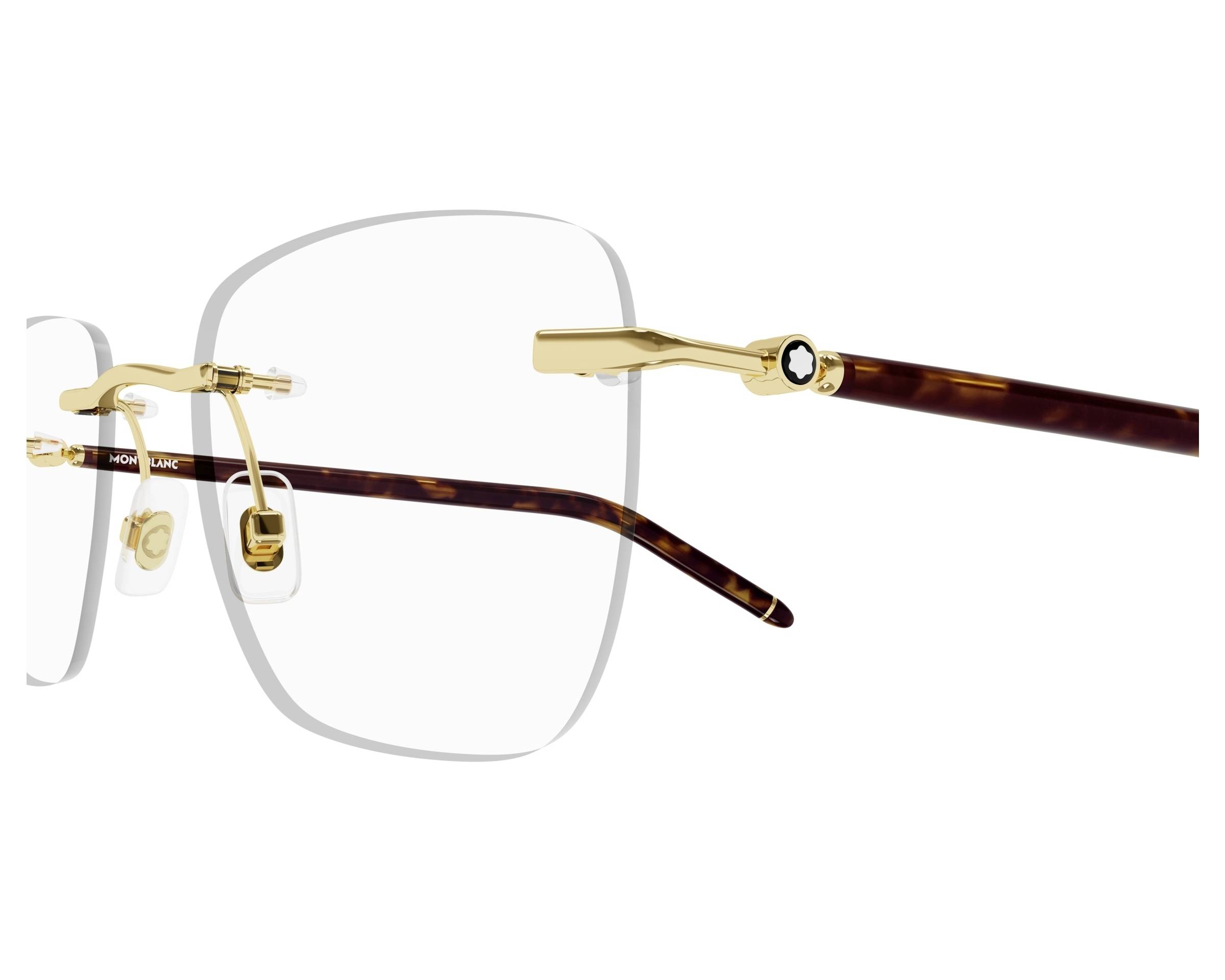 Mont Blanc MB0274O 004 53-21 Gold  Seitenansicht