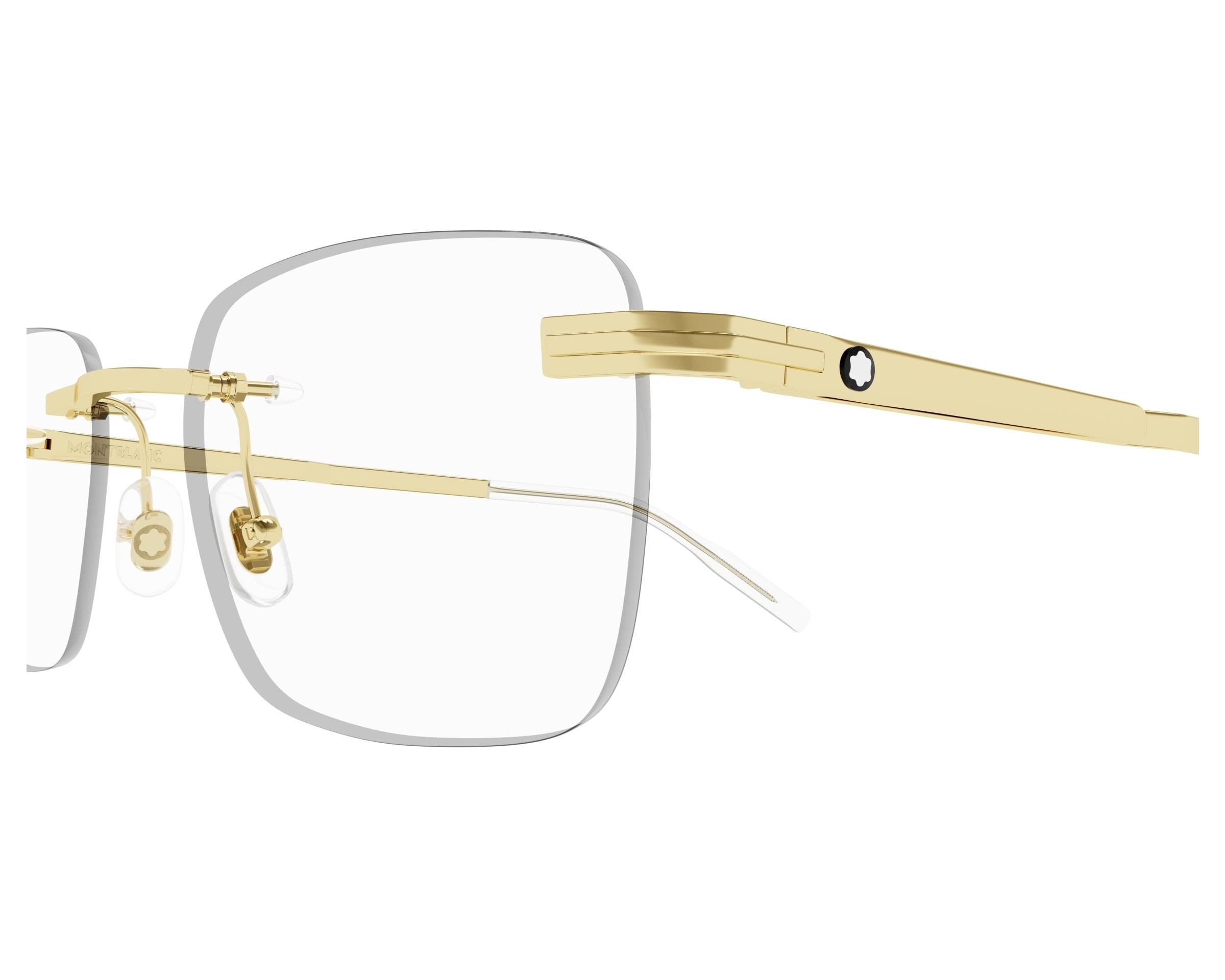 Mont Blanc MB0279O 002 54-20 Gold  Seitenansicht