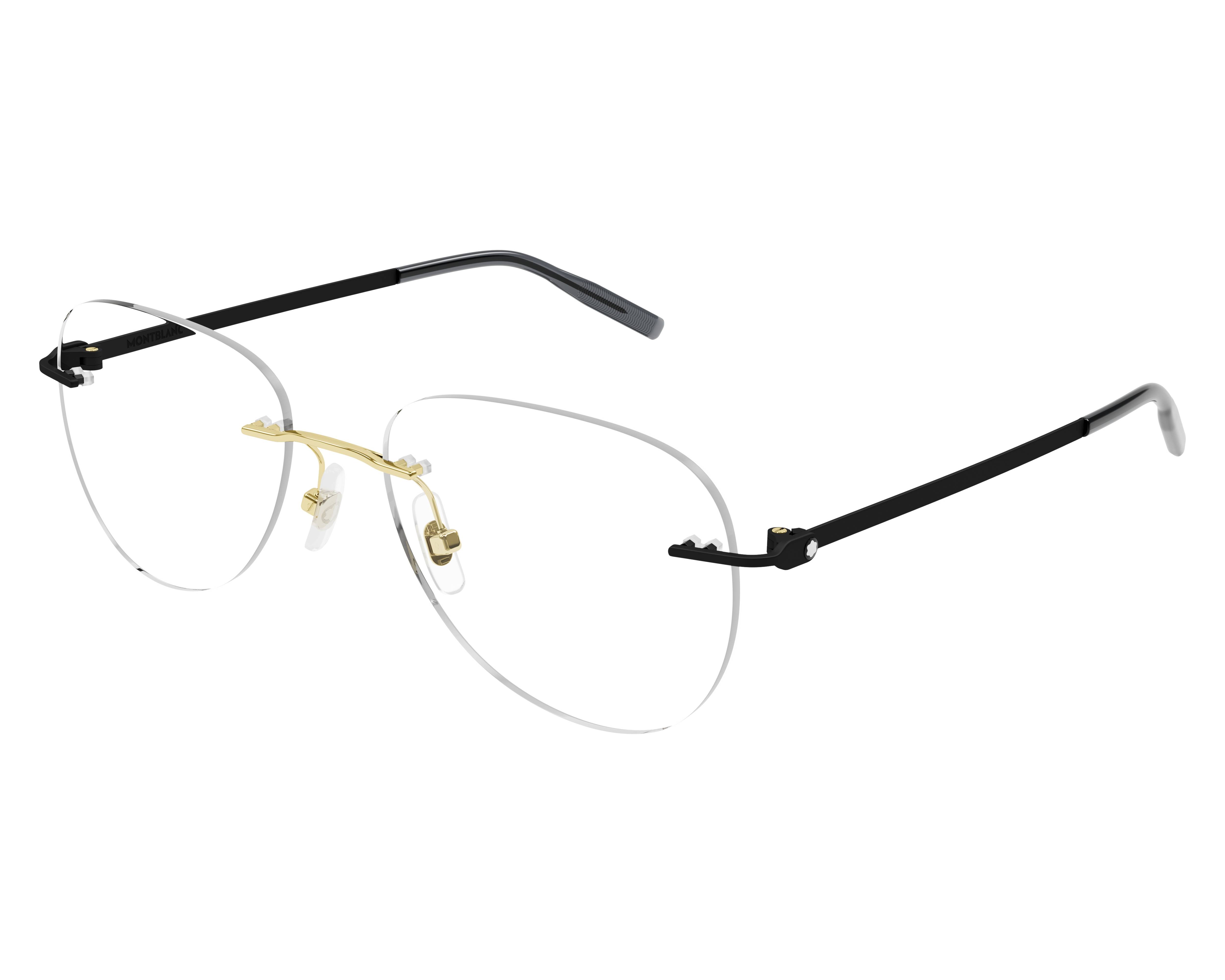 Mont Blanc MB0283O 001 55-19 gold  Profilansicht