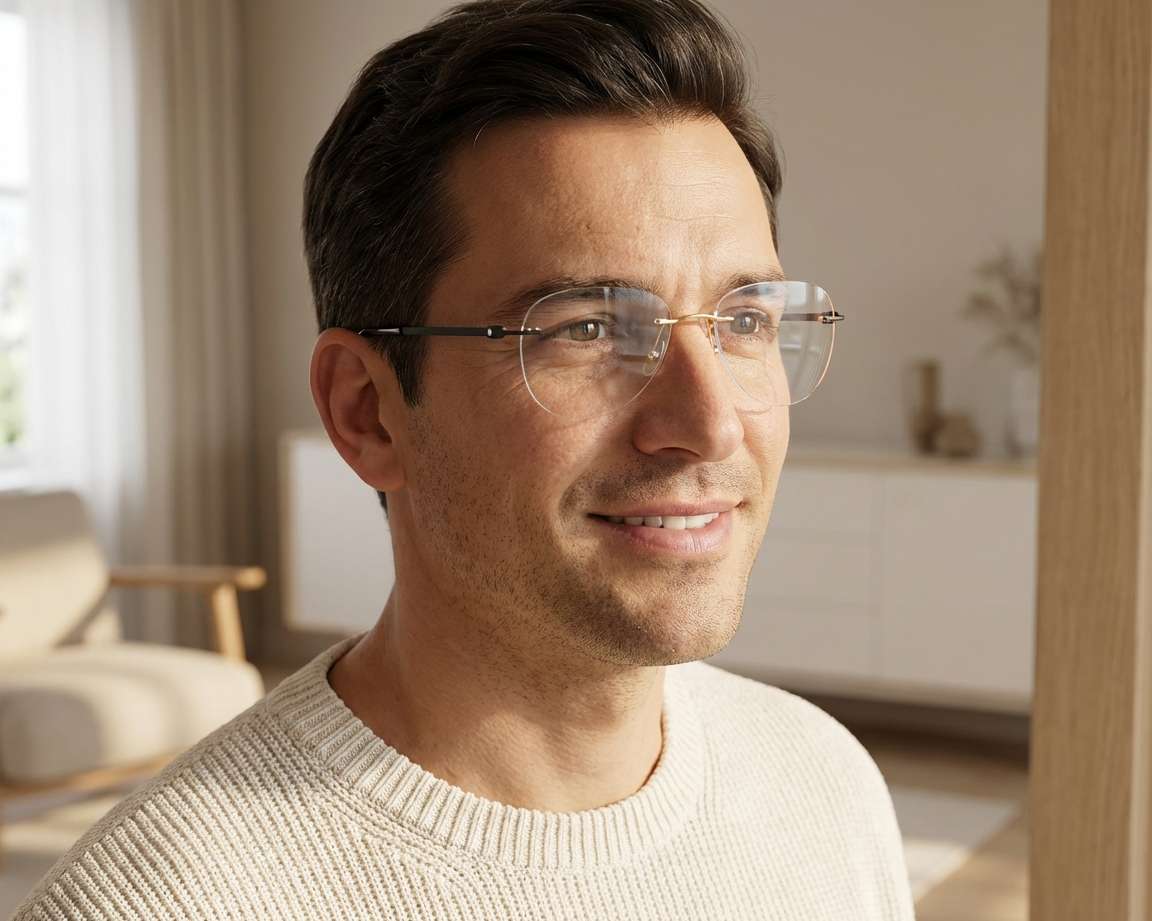 Mont Blanc MB0283O 001 55-19 gold  andere Ansicht