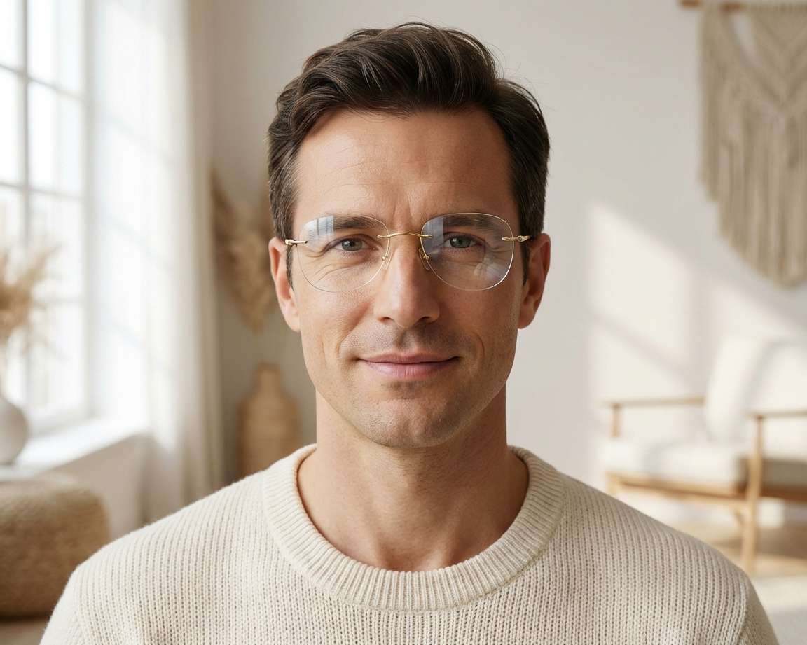 Mont Blanc MB0283O 001 55-19 gold  andere Ansicht