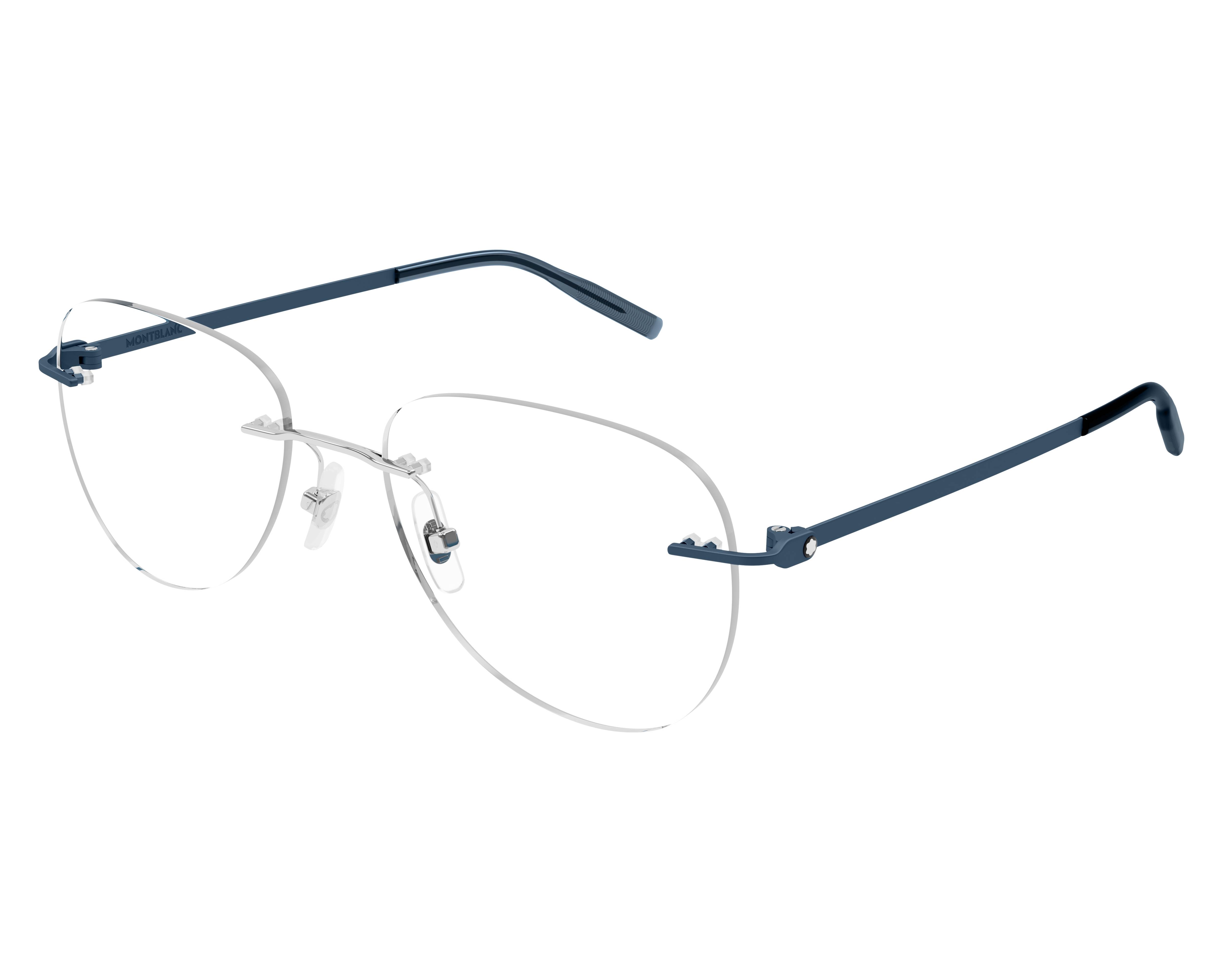 Mont Blanc MB0283O 002 55-19 silber  Profilansicht