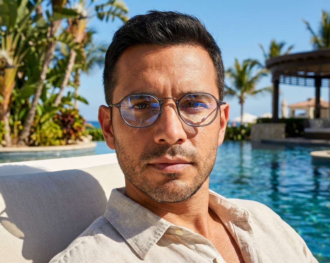 Mont Blanc MB0296O 003 50-23 Grey  andere Ansicht