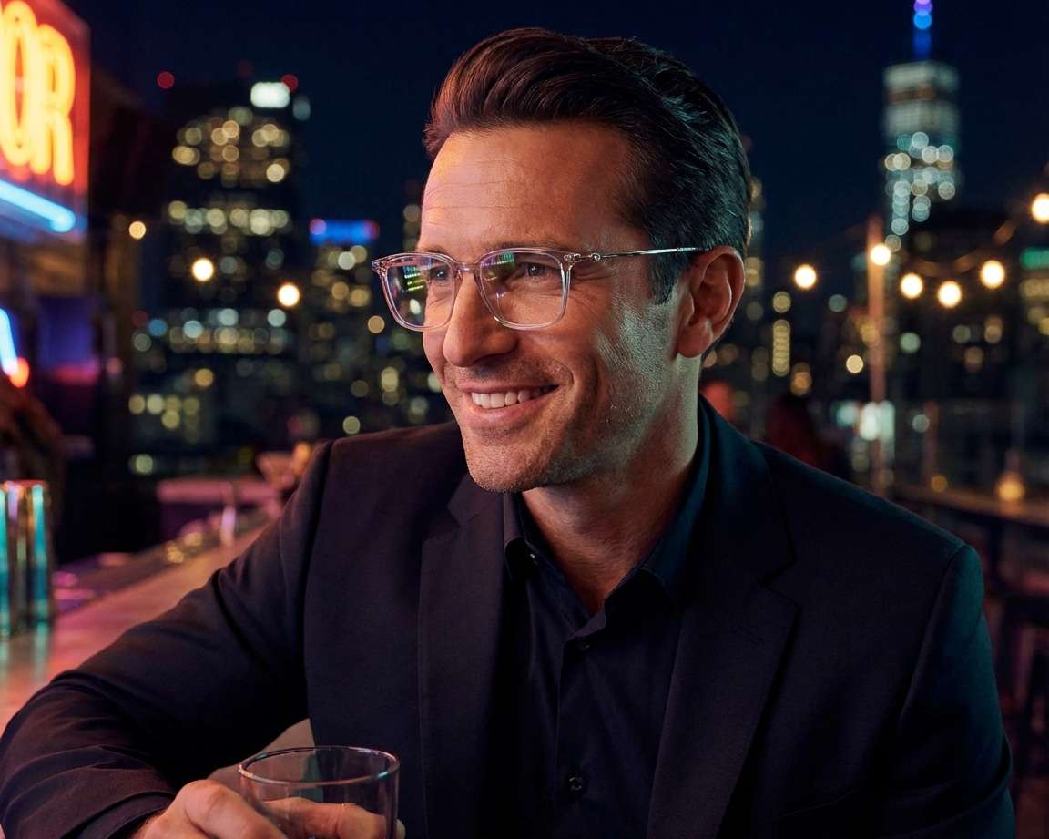 Mont Blanc MB0315OA 003 54-17 Beige  andere Ansicht