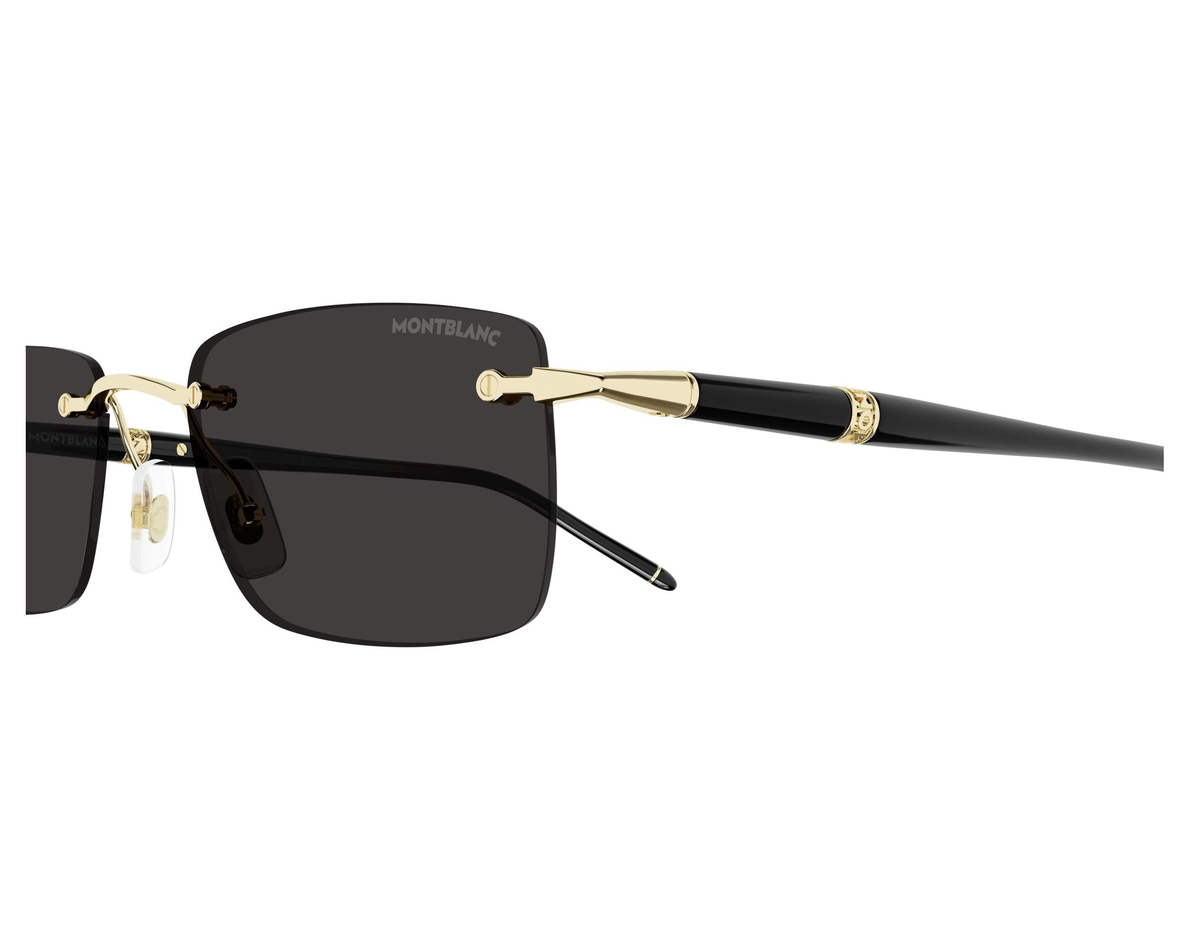 Mont Blanc MB0344S 001 54-20 Gold  andere Ansicht