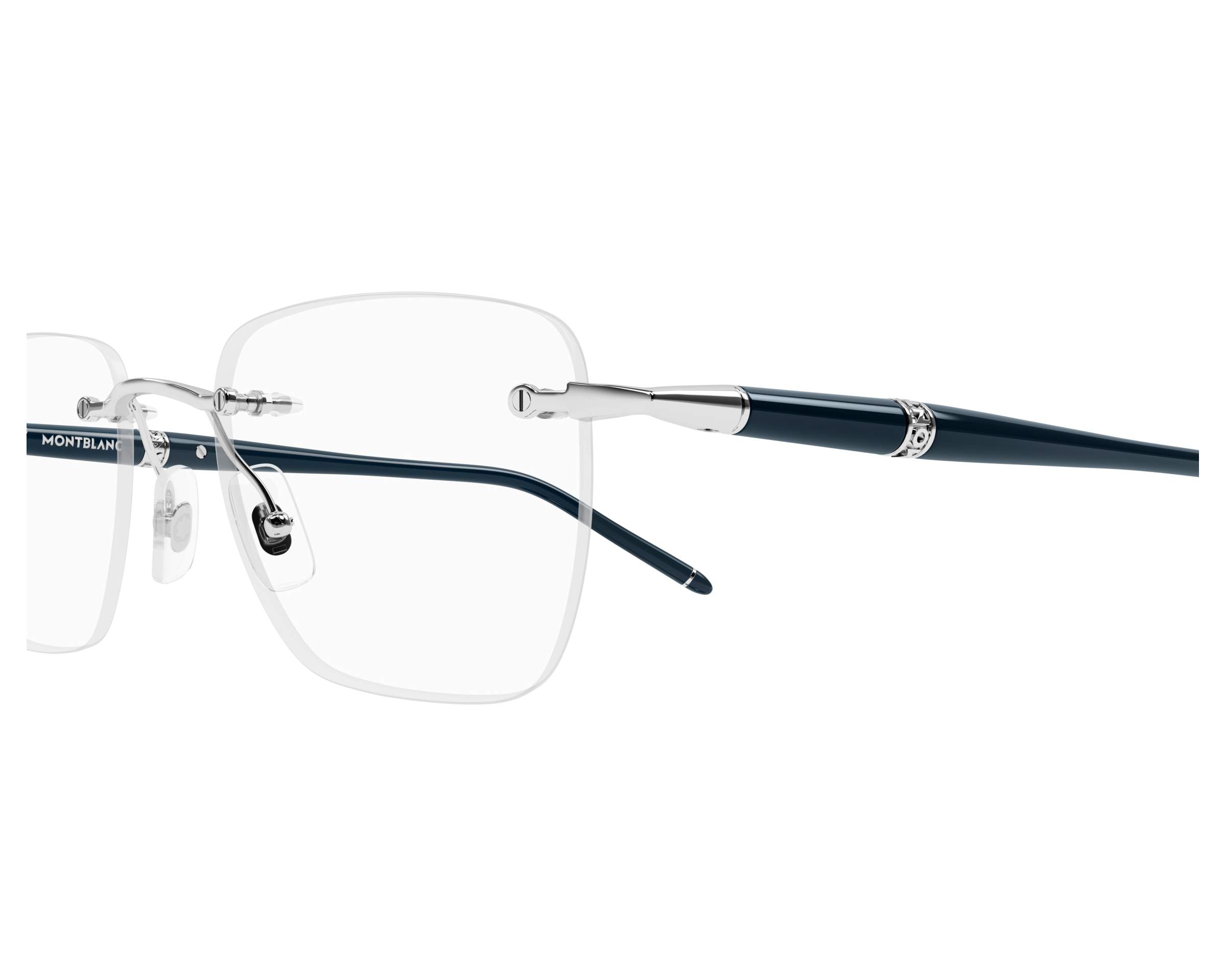 Mont Blanc MB0346O 002 53-20 Argent  360-Grad-Ansicht 4