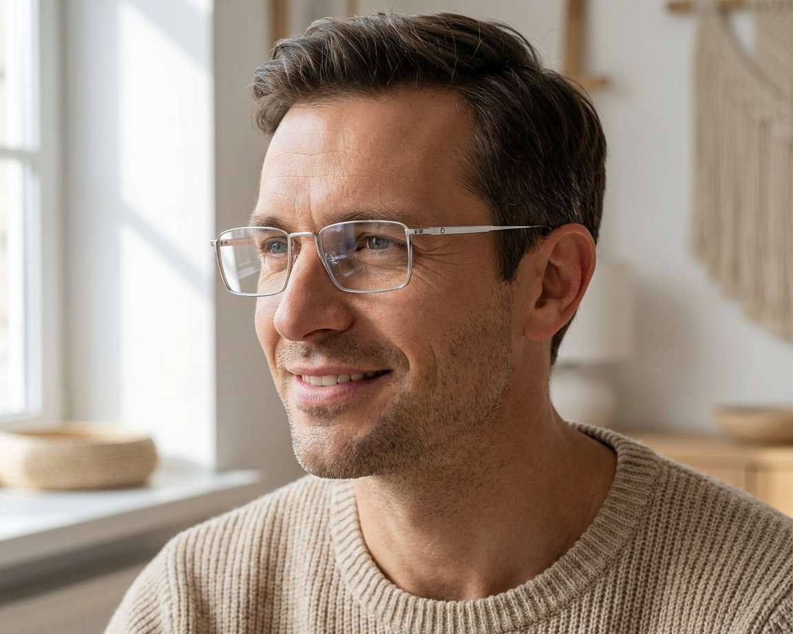 Mont Blanc MB0370O 002 52-20 silber  andere Ansicht