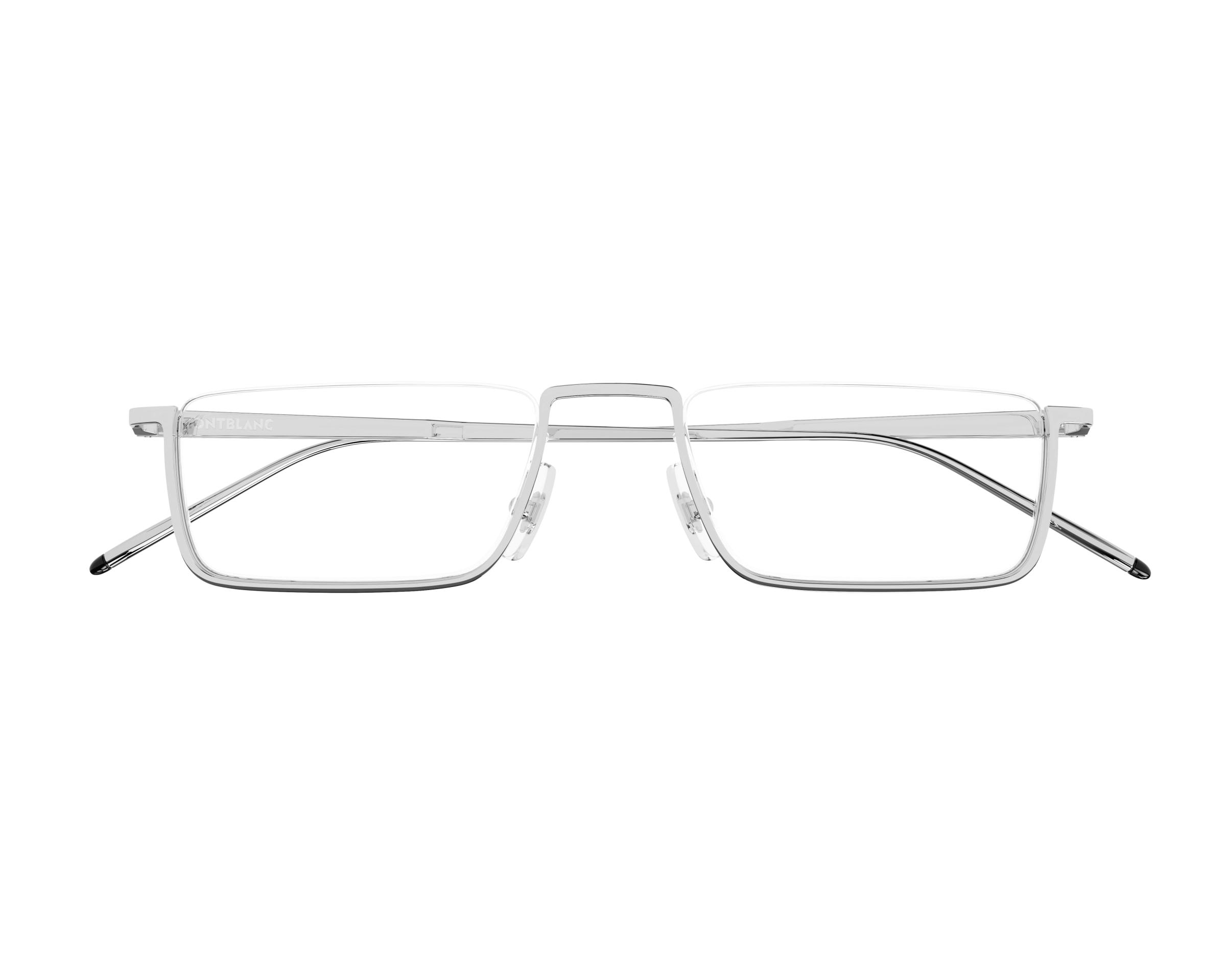 Mont Blanc MB0370O 002 52-20 silber  Seitenansicht