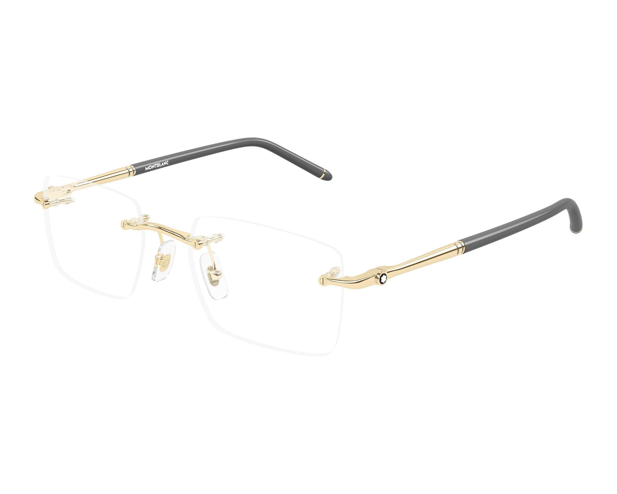 Mont Blanc MB0444O 004 54-20 gold  Profilansicht