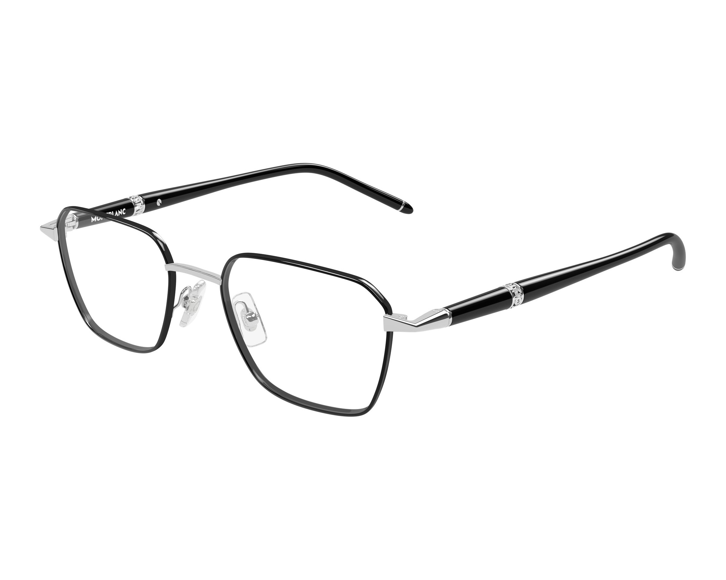 Mont Blanc MB0485O 002 51-19 silber  Profilansicht