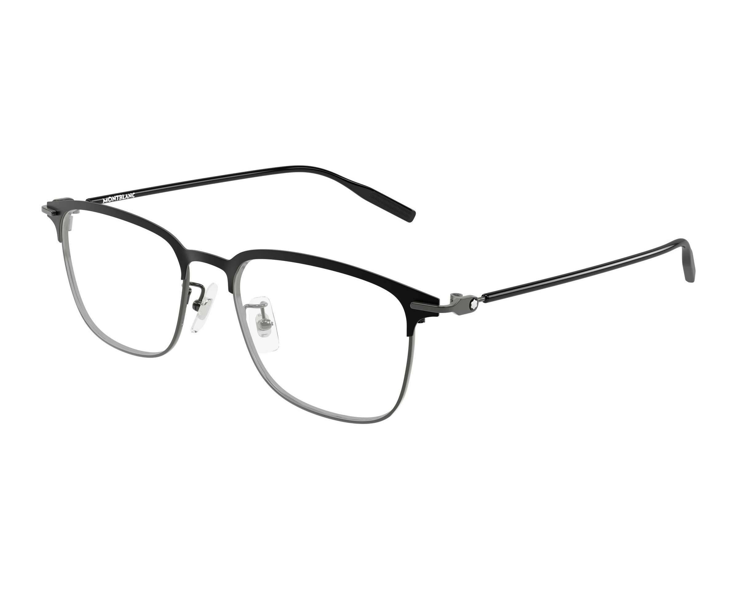 Mont Blanc MB0490OA 003 54-18 Ruthénium  Profilansicht