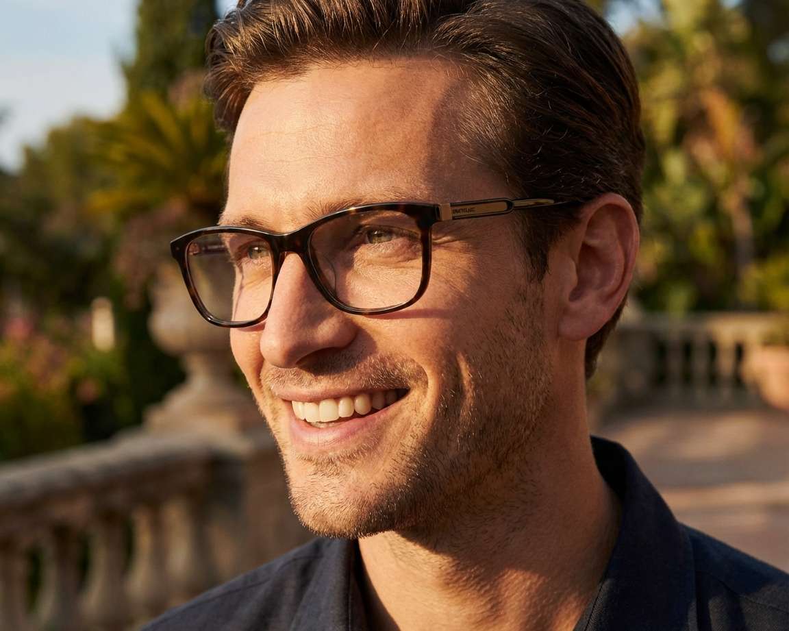 Mont Blanc MB-631 056 54-17 havana blau andere Ansicht