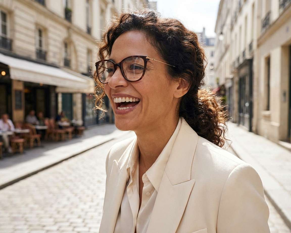 Nina Ricci VNR-257 0752 52-17 Havane Or andere Ansicht