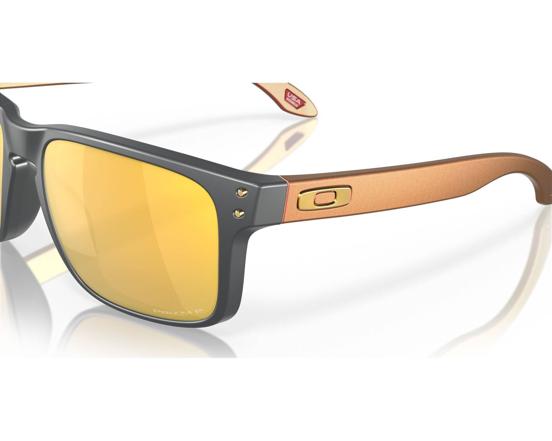 Oakley OO9102 9102W4 55-18 grau  360-Grad-Ansicht 4