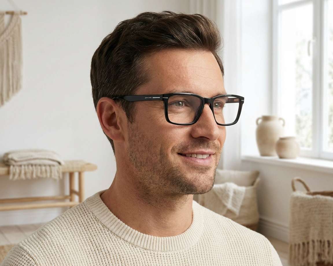 Pierre Cardin PC-6258 807 56-17 Noir  360-Grad-Ansicht 5