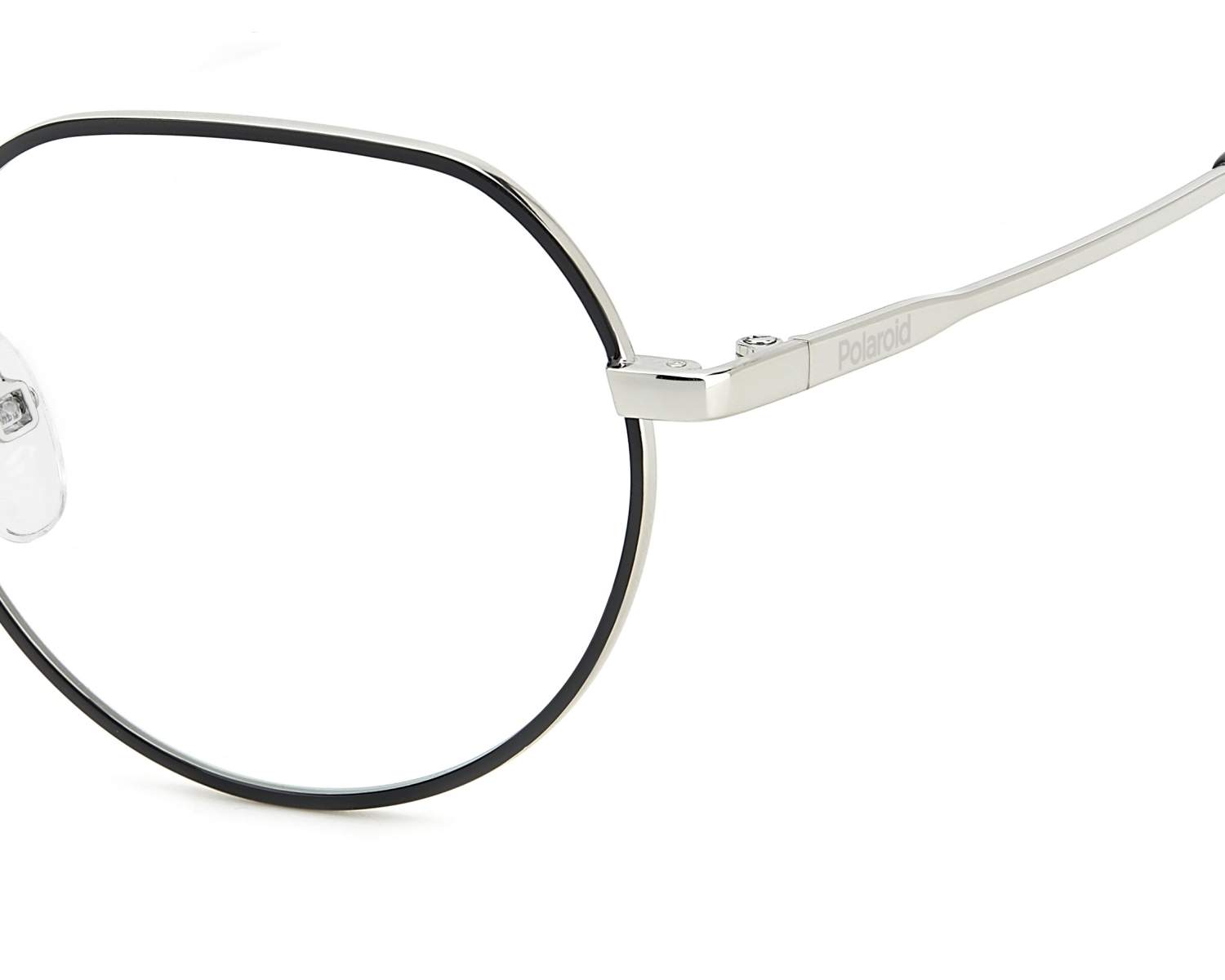 Polaroid PLD-D839 84J 49-17 palladium-silber schwarz 360-Grad-Ansicht 6