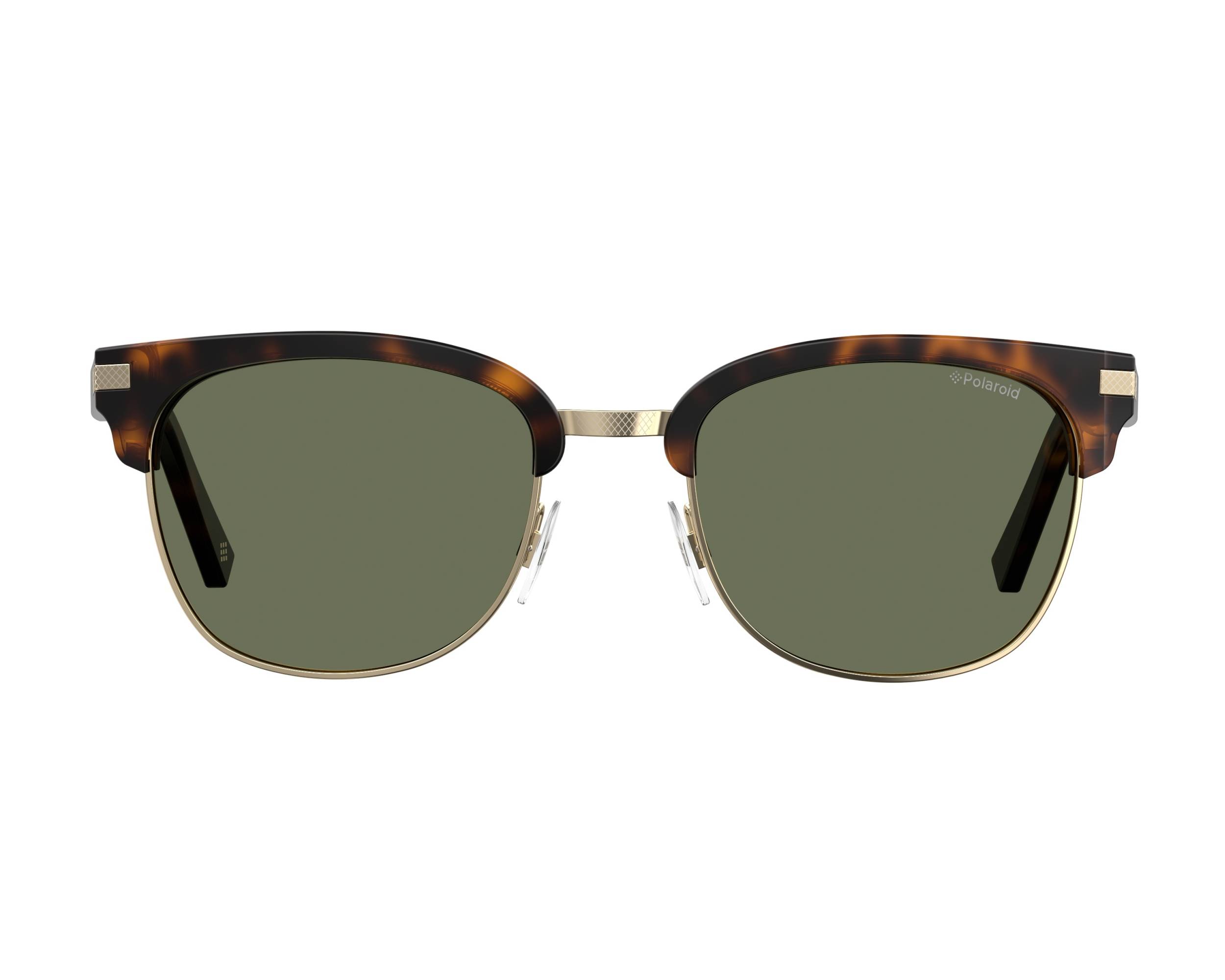 Polaroid PLD-2076-S 086UC 53-20 Havana Gold Vorderansicht