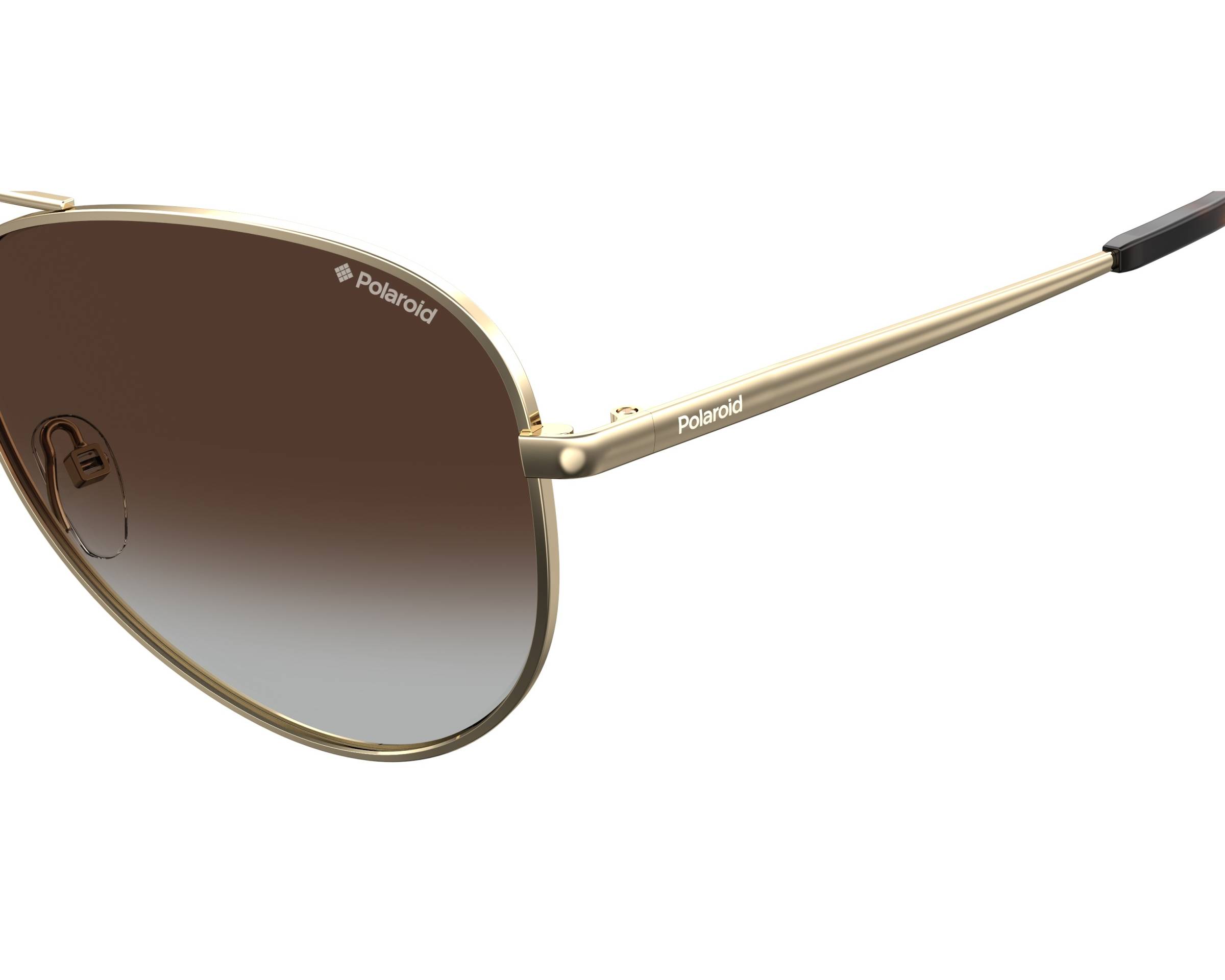 Polaroid PLD-6012-N J5GLA 56-14 gold  andere Ansicht