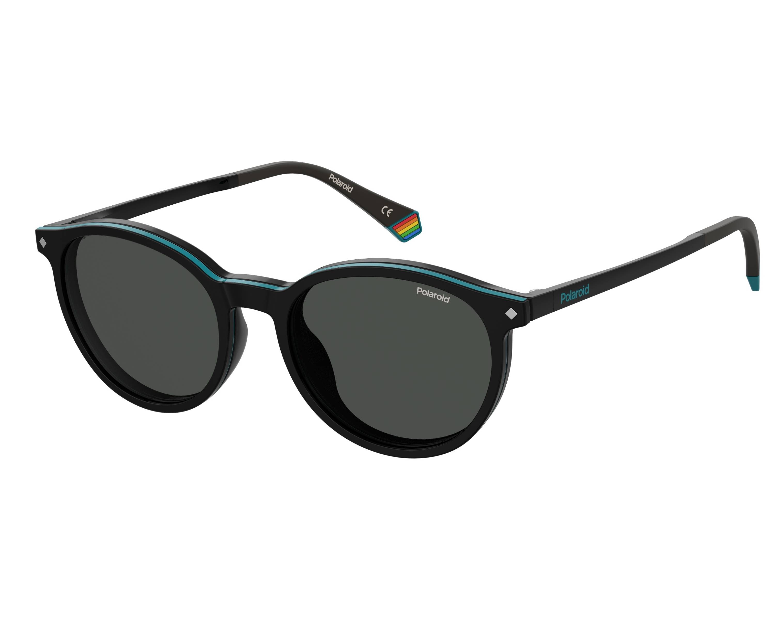 Polaroid PLD-6137-CS 807/M9 52-18 Black  360-Grad-Ansicht 1