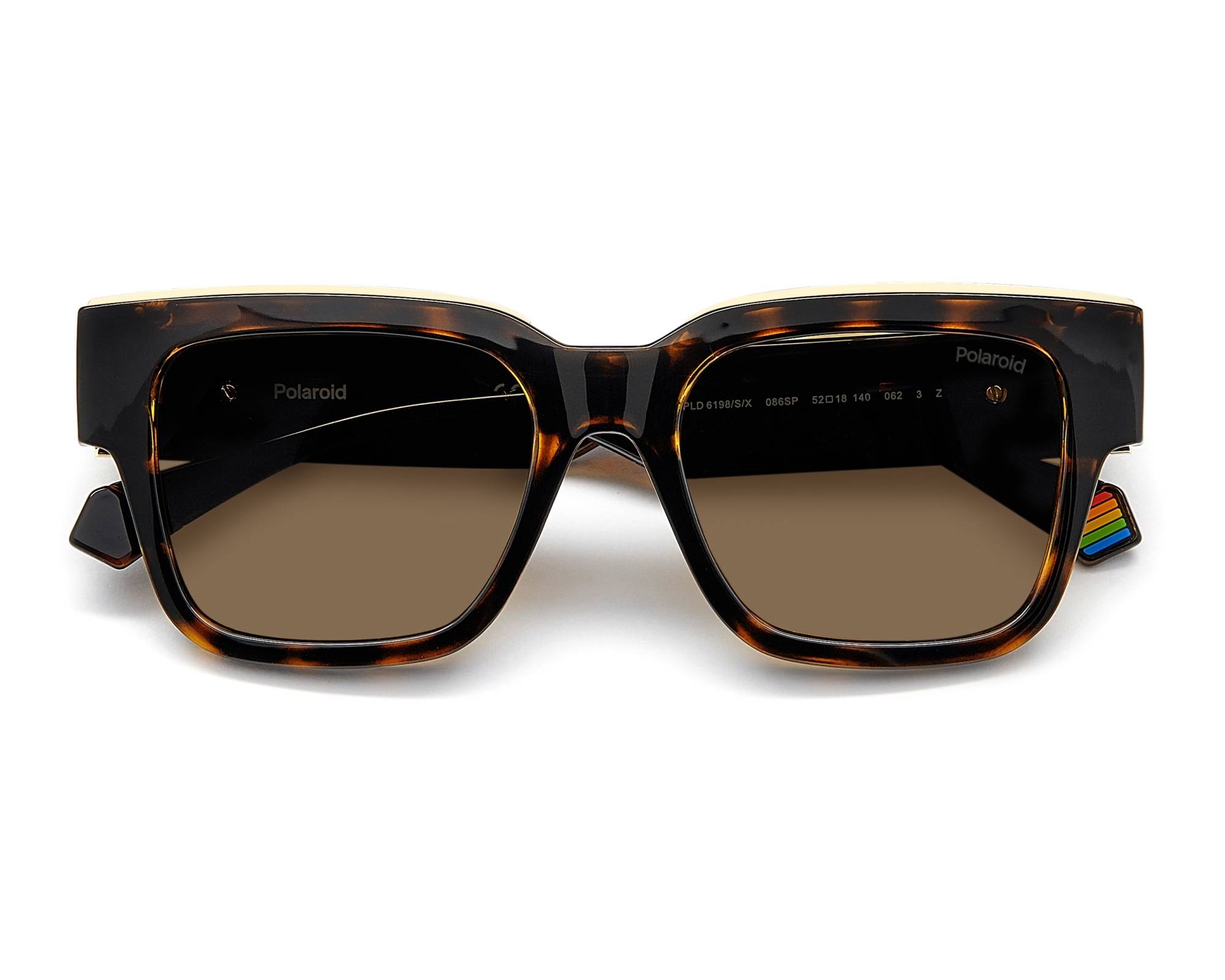 Polaroid PLD-6198-S-X 086/SP 52-18 havana  andere Ansicht