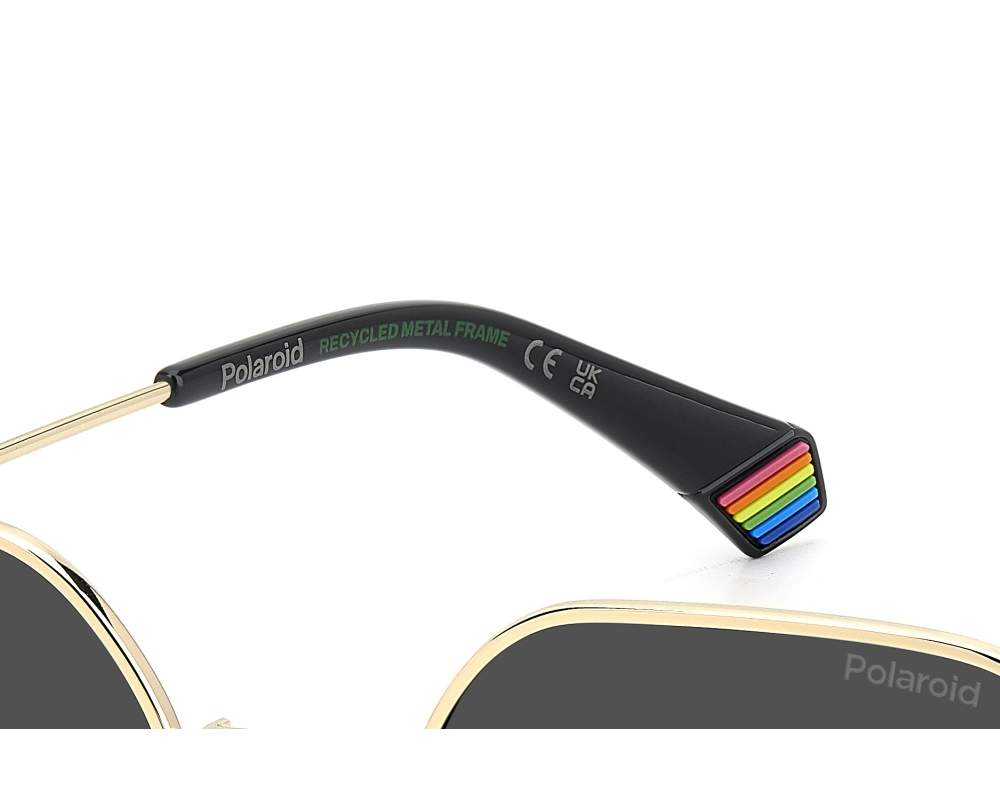 Polaroid PLD-6236-S-X RHL/M9 54-18 gold schwarz 360-Grad-Ansicht 6