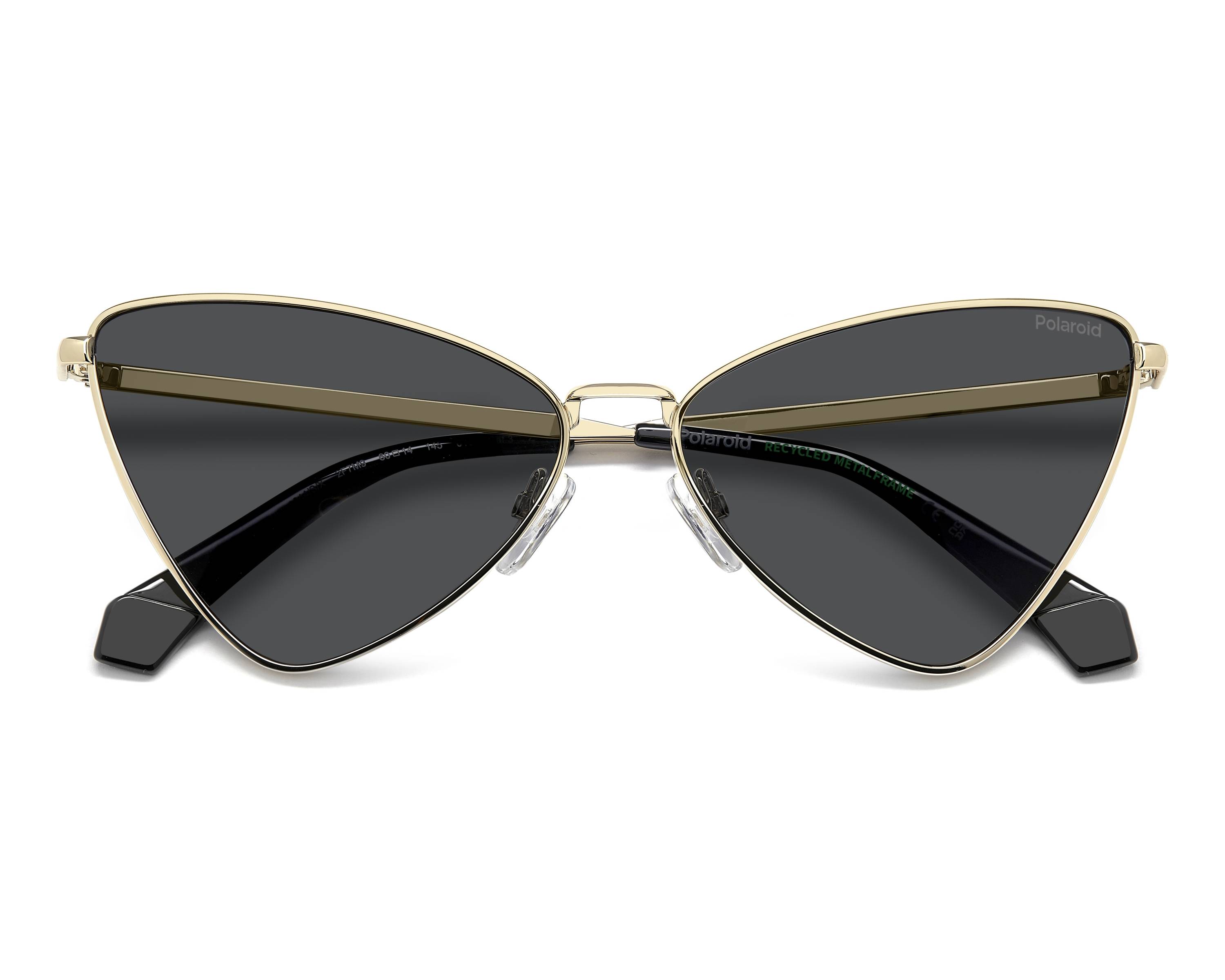 Polaroid PLD-6244-S-X 2F7/M9 60-14 gold grau 360-Grad-Ansicht 2