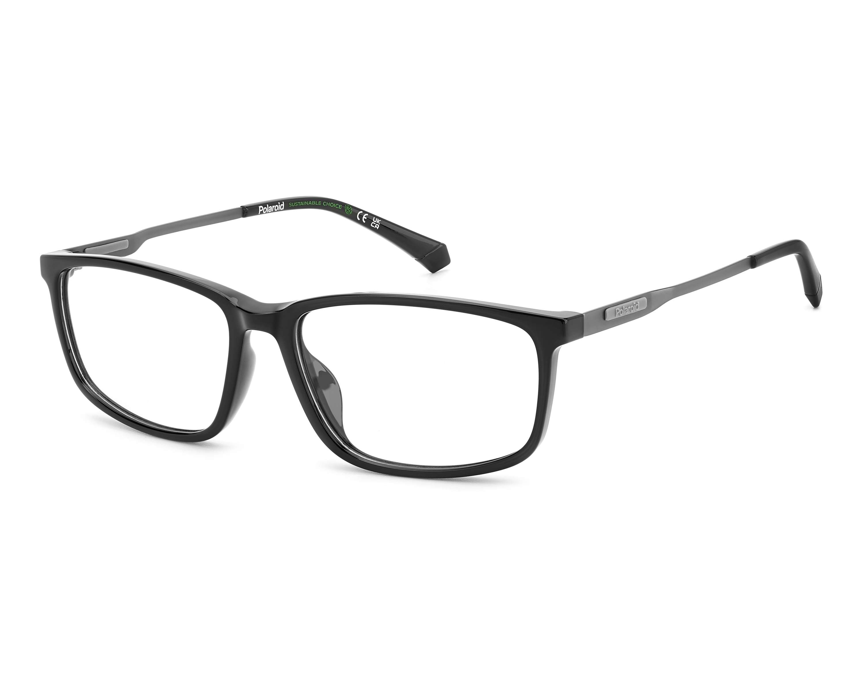 Polaroid PLD-D535-G 807 56-16 schwarz  360-Grad-Ansicht 1