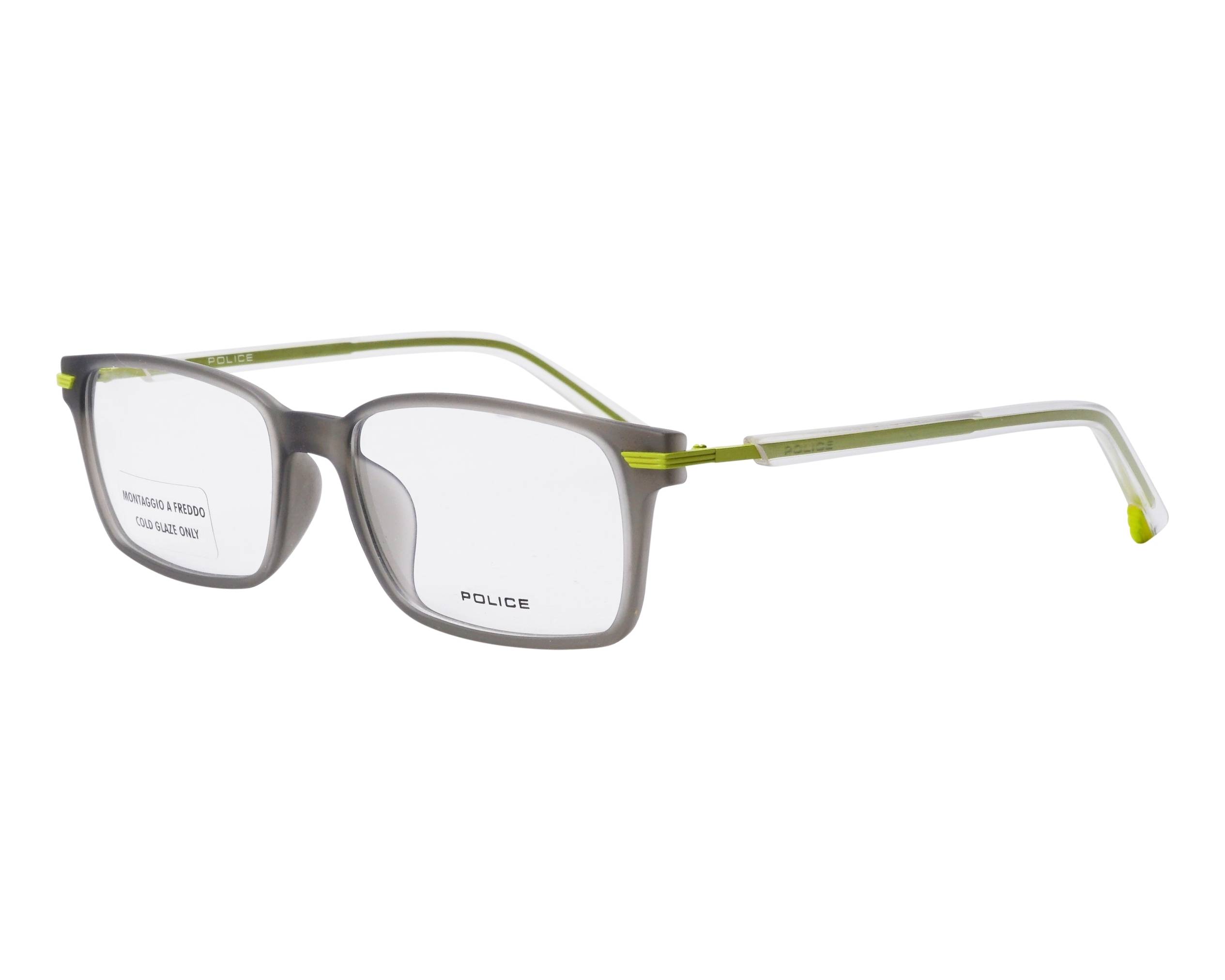 Police VK060 0M20 50-16 grau grün Profilansicht