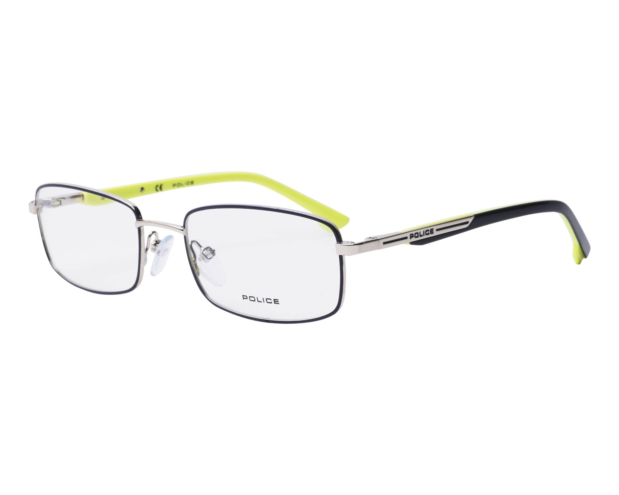 Police VK086 0E70 51-18 Blue Silver Profilansicht