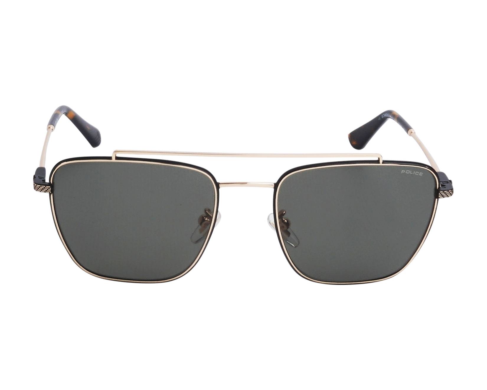 Police SPLN-38 0300 - gold schwarz Vorderansicht