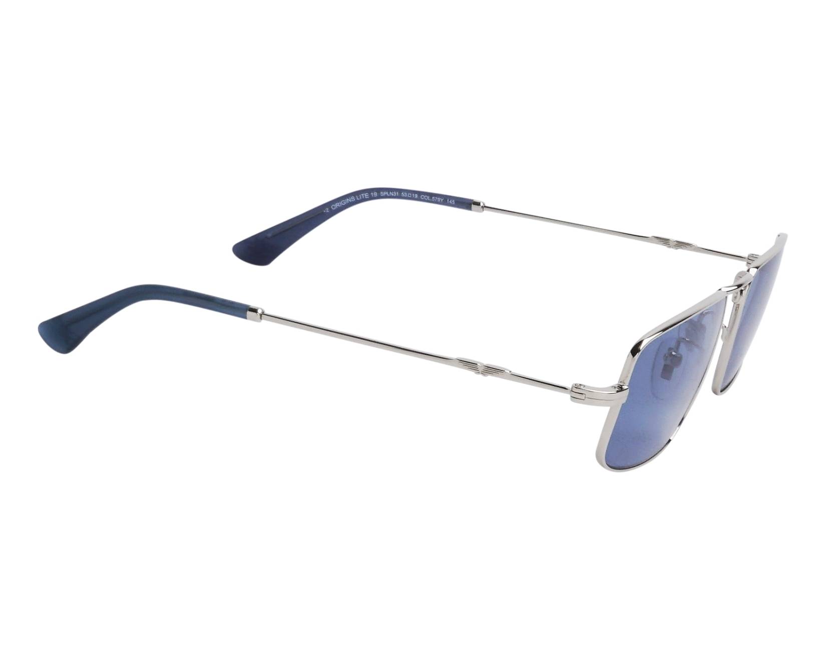 Police SPLN-31 579Y - silber blau Seitenansicht