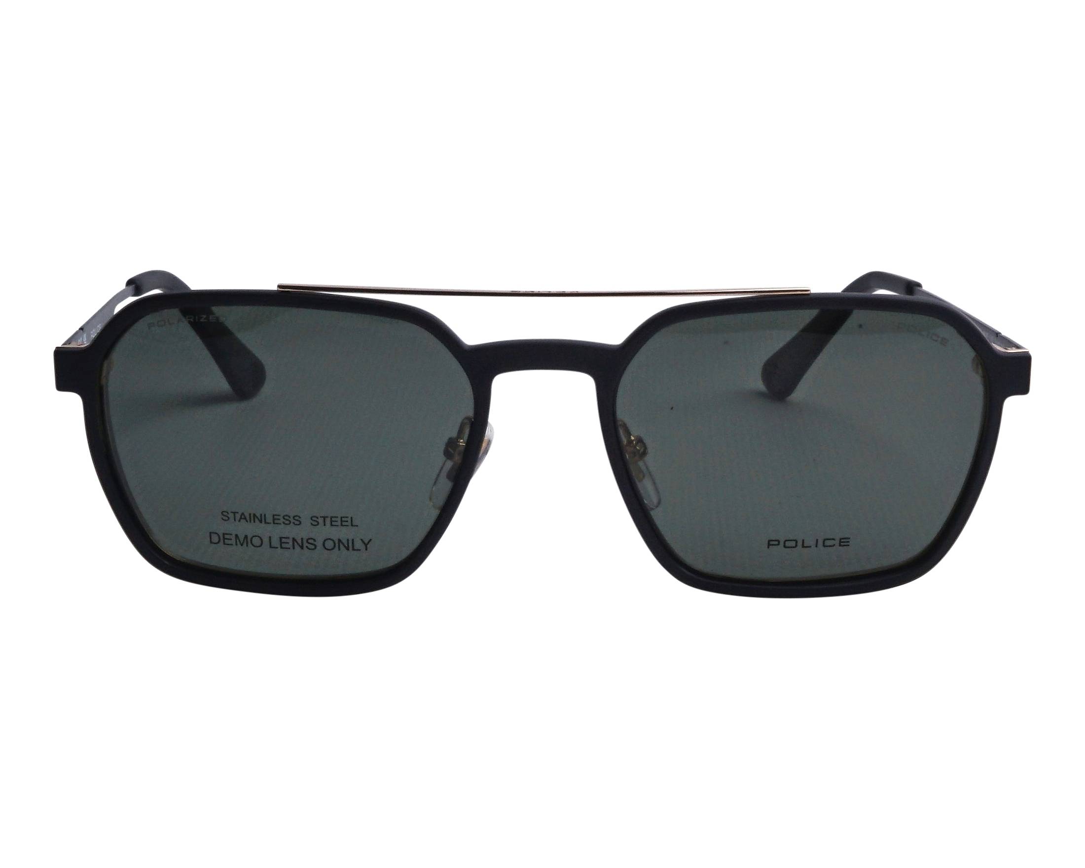 Police UPLP10 302P 54-19 schwarz gold 360-Grad-Ansicht 1