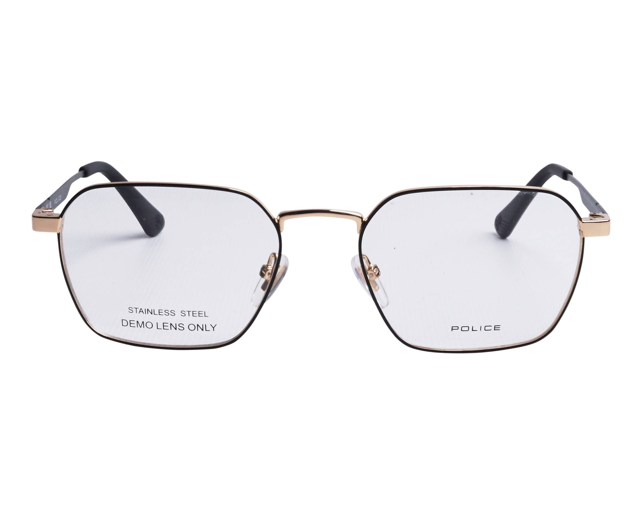 Police UPLP10 302P 54-19 schwarz gold 360-Grad-Ansicht 6