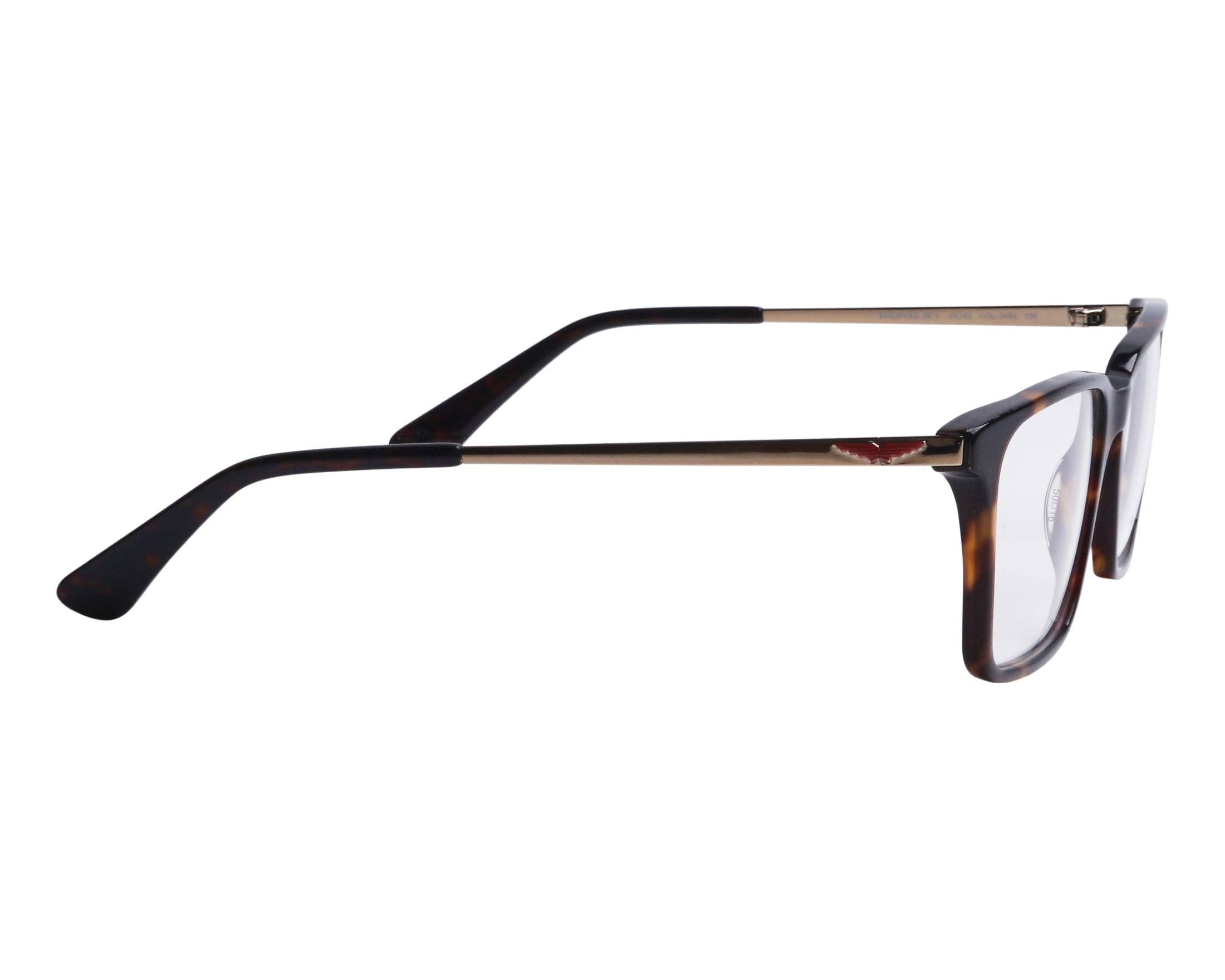 Police VK142 04BL 50-16 havana gold Vorderansicht