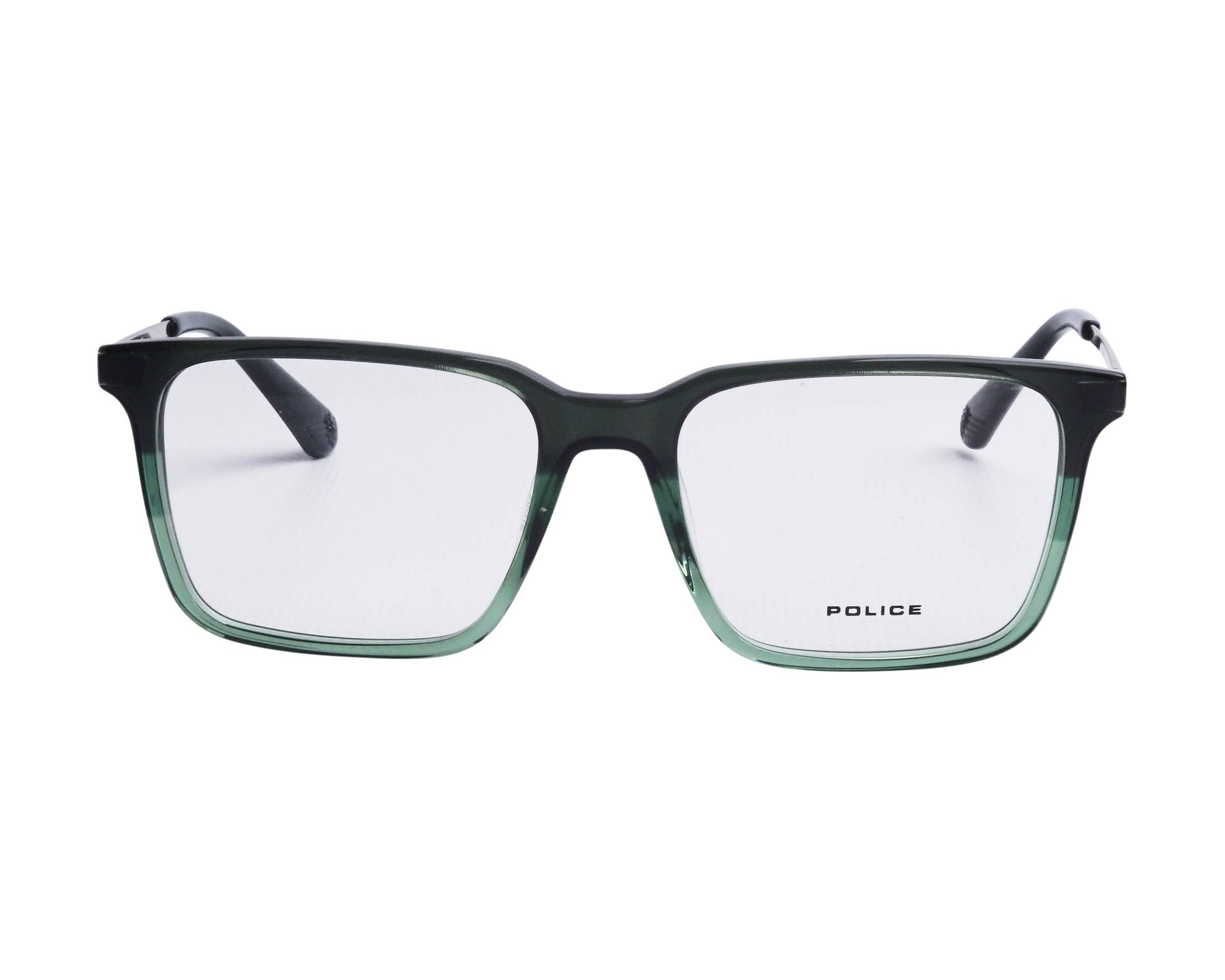 Police VK142 0Z48 50-16 grün aluminium Vorderansicht