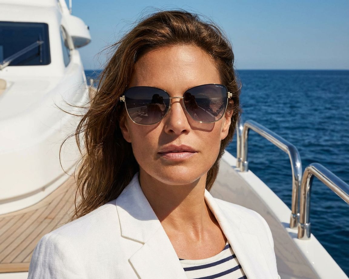Ralph by Ralph Lauren RA4146 94578G 58-16 gold  360-Grad-Ansicht 6