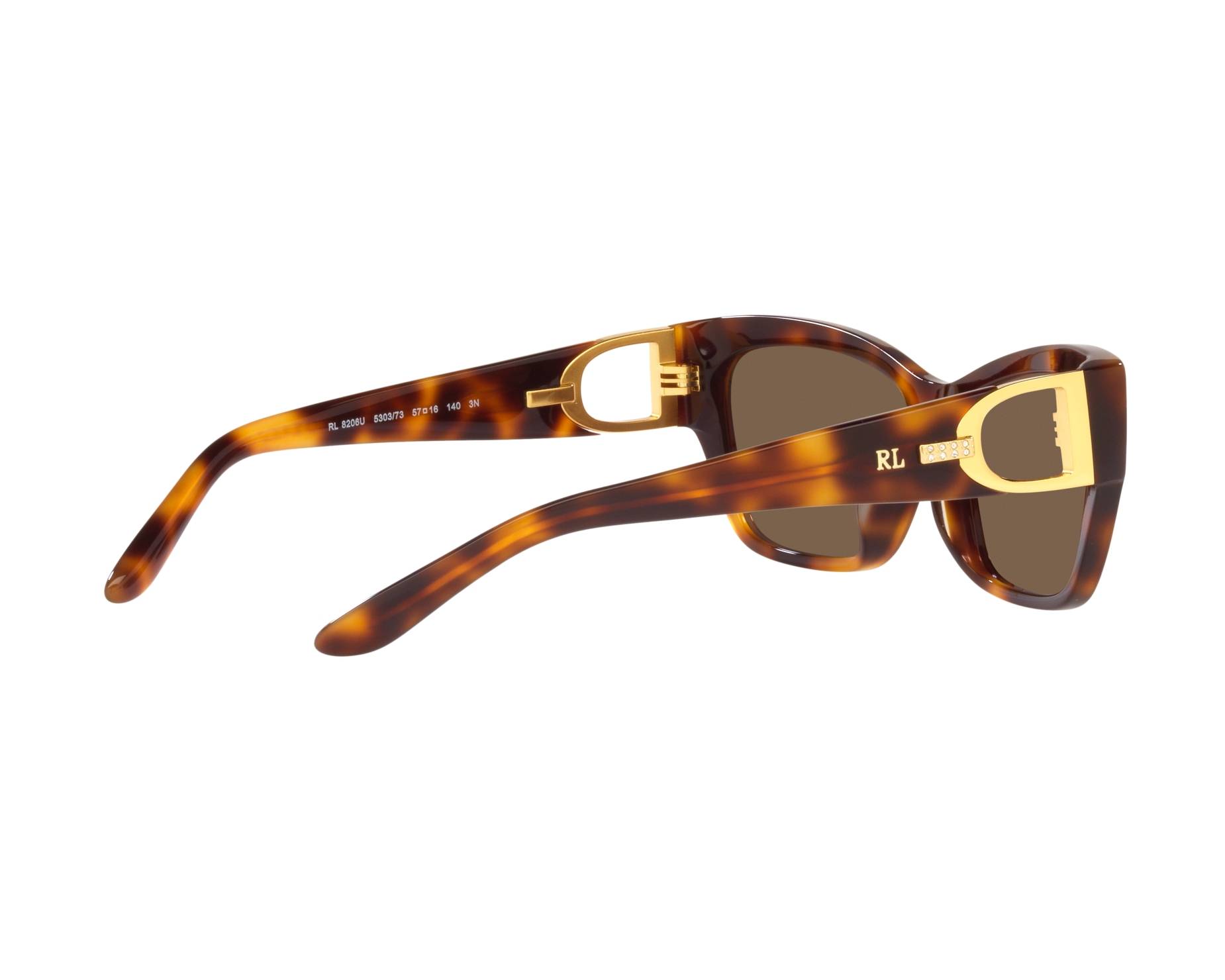 Ralph Lauren RL8206U 530373 57-16 havana  360-Grad-Ansicht 10