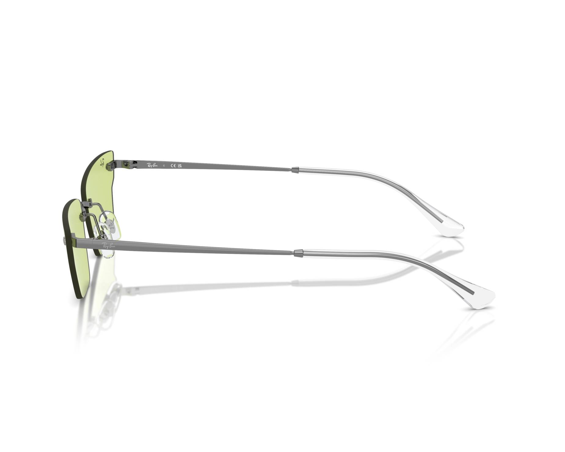Ray-Ban RB3731 004/2 66-15 Gris  360-Grad-Ansicht 5