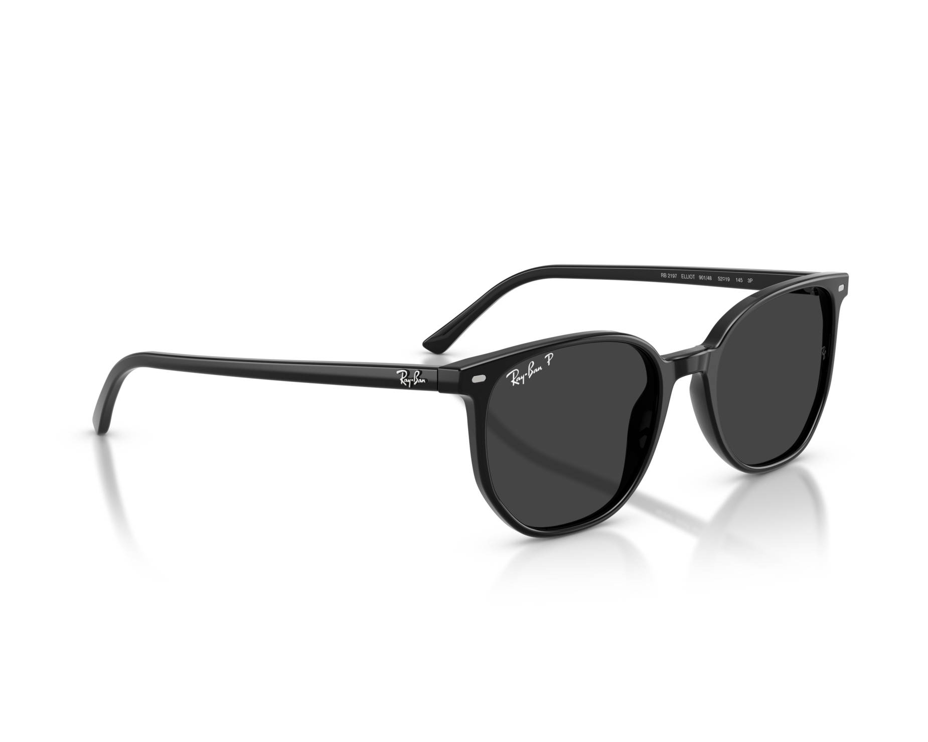 Ray-Ban RB2197 901/48 52-19 Noir  360-Grad-Ansicht 1