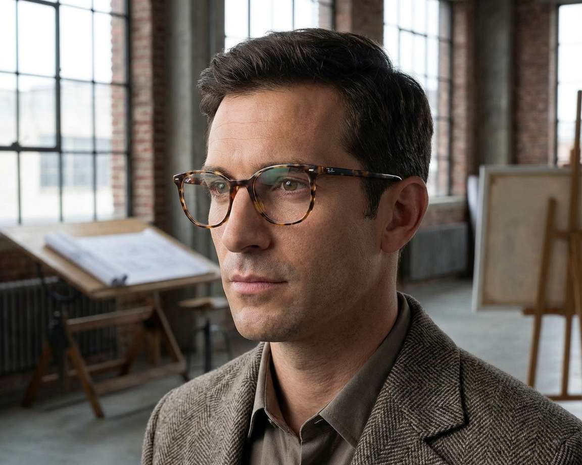 Ray-Ban RX5397 8173 50-19 Havana  360-Grad-Ansicht 15