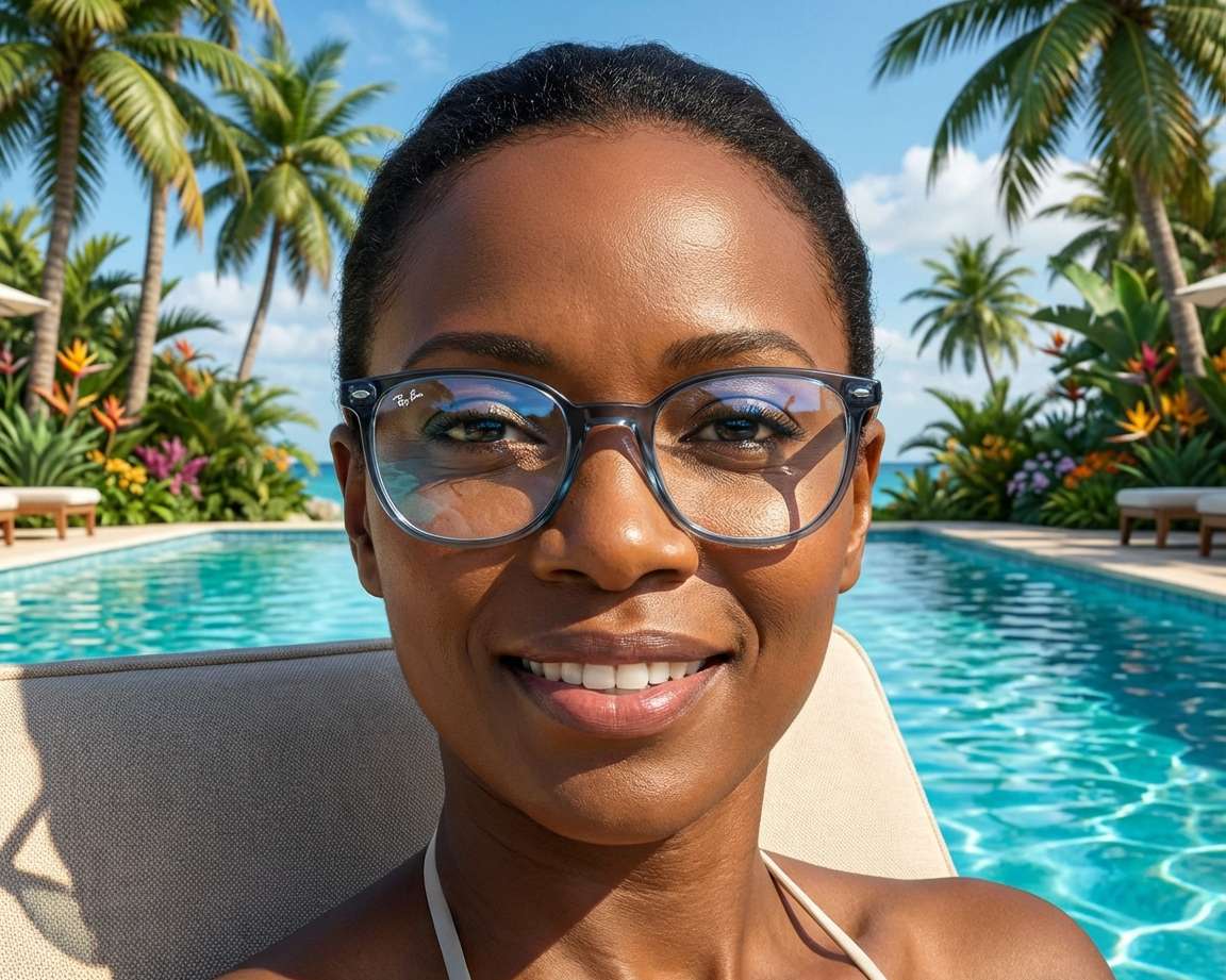 Ray-Ban RX5397 8254 48-19 grau  360-Grad-Ansicht 8