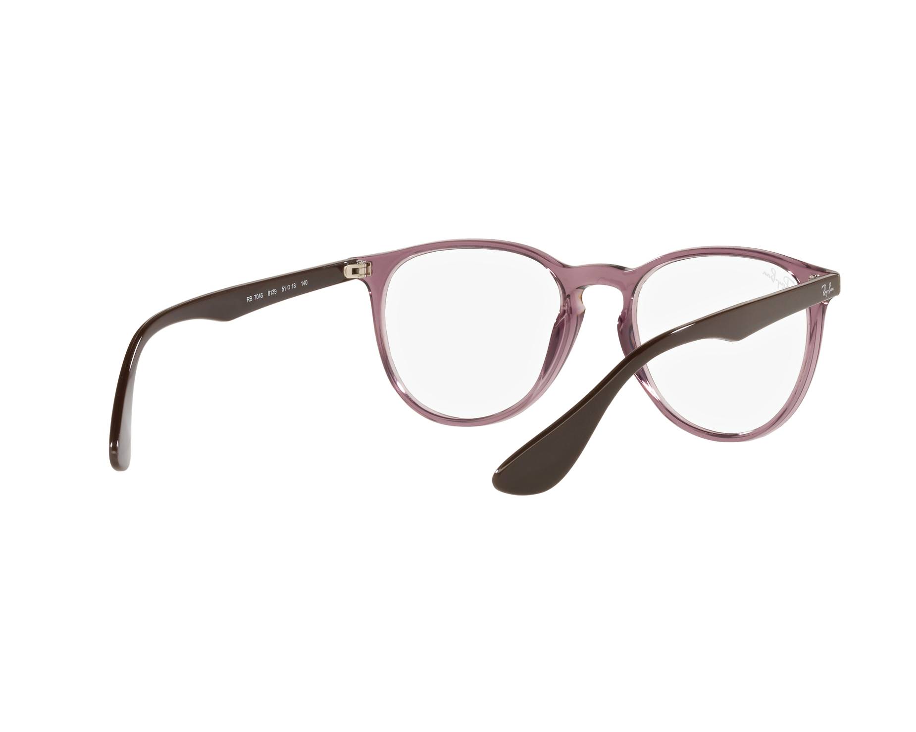 Ray-Ban RX7046 8139 51-18 Purple  360-Grad-Ansicht 9