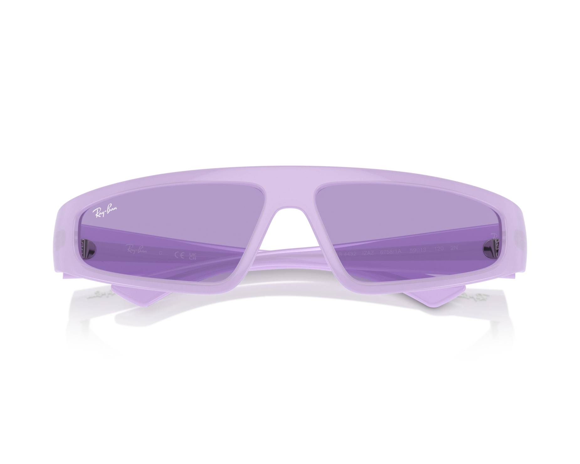 Ray-Ban RB4432 67581A 59-13 lila  360-Grad-Ansicht 3