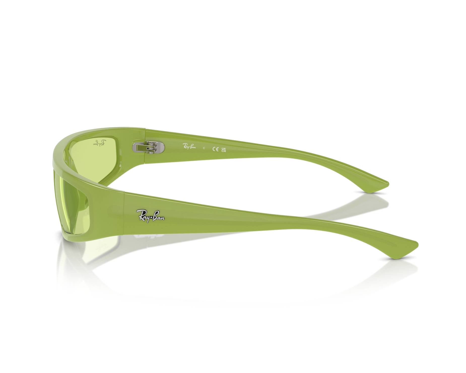 Ray-Ban RB4432 6763/2 59-13 grün  360-Grad-Ansicht 5