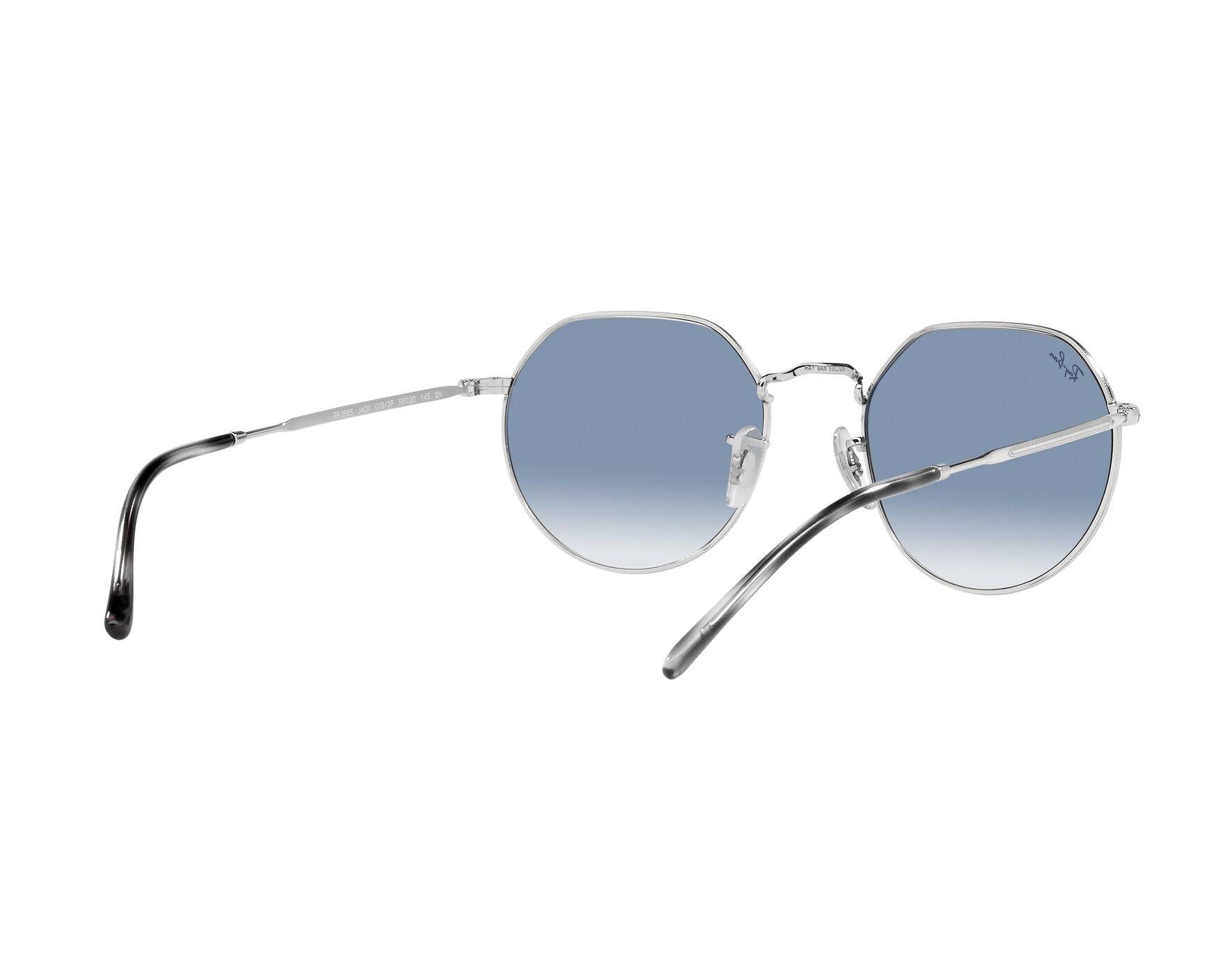 Ray-Ban RB-3565 003/3F 53-20 Argent  360-Grad-Ansicht 8
