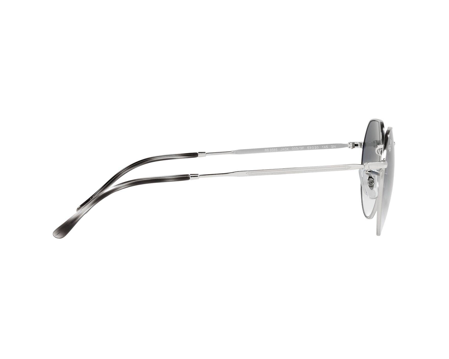 Ray-Ban RB-3565 003/3F 53-20 Argent  360-Grad-Ansicht 10