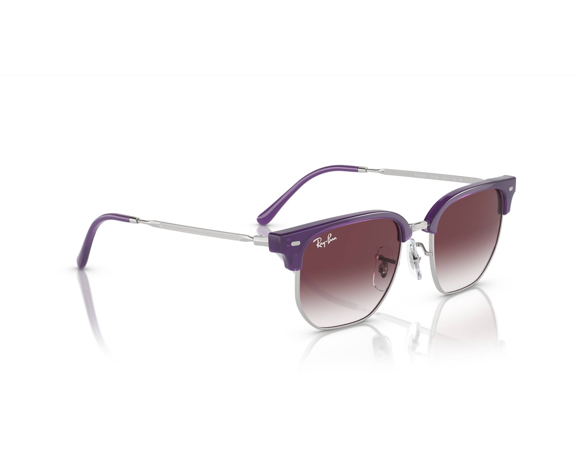 Ray-Ban RJ9116S 713136 47-17 lila  360-Grad-Ansicht 1