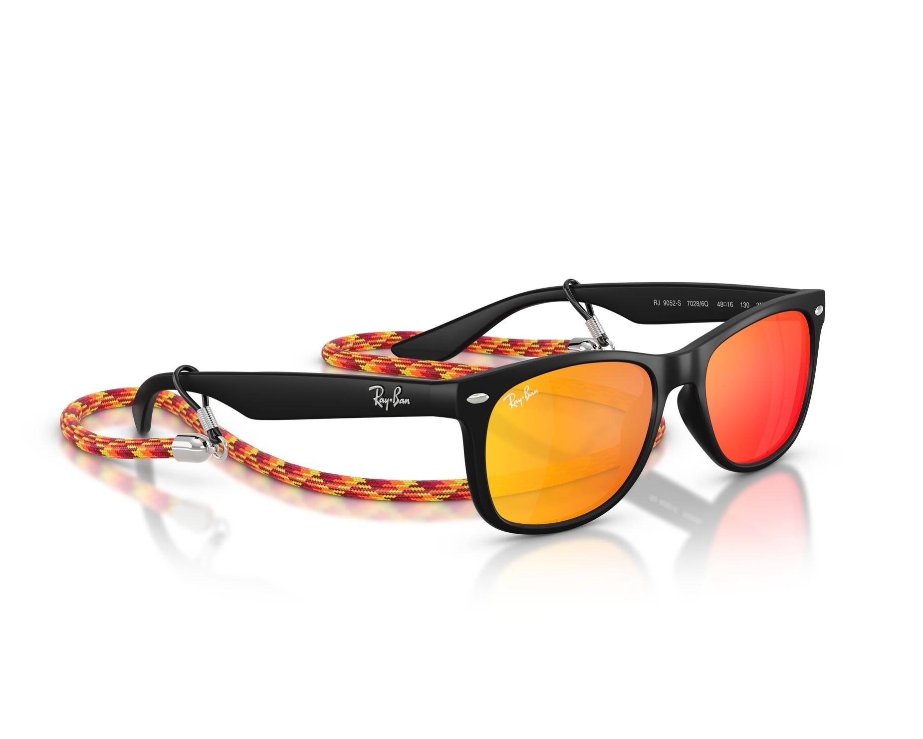 Ray-Ban RJ9052S 70286Q 47-15 schwarz  360-Grad-Ansicht 6