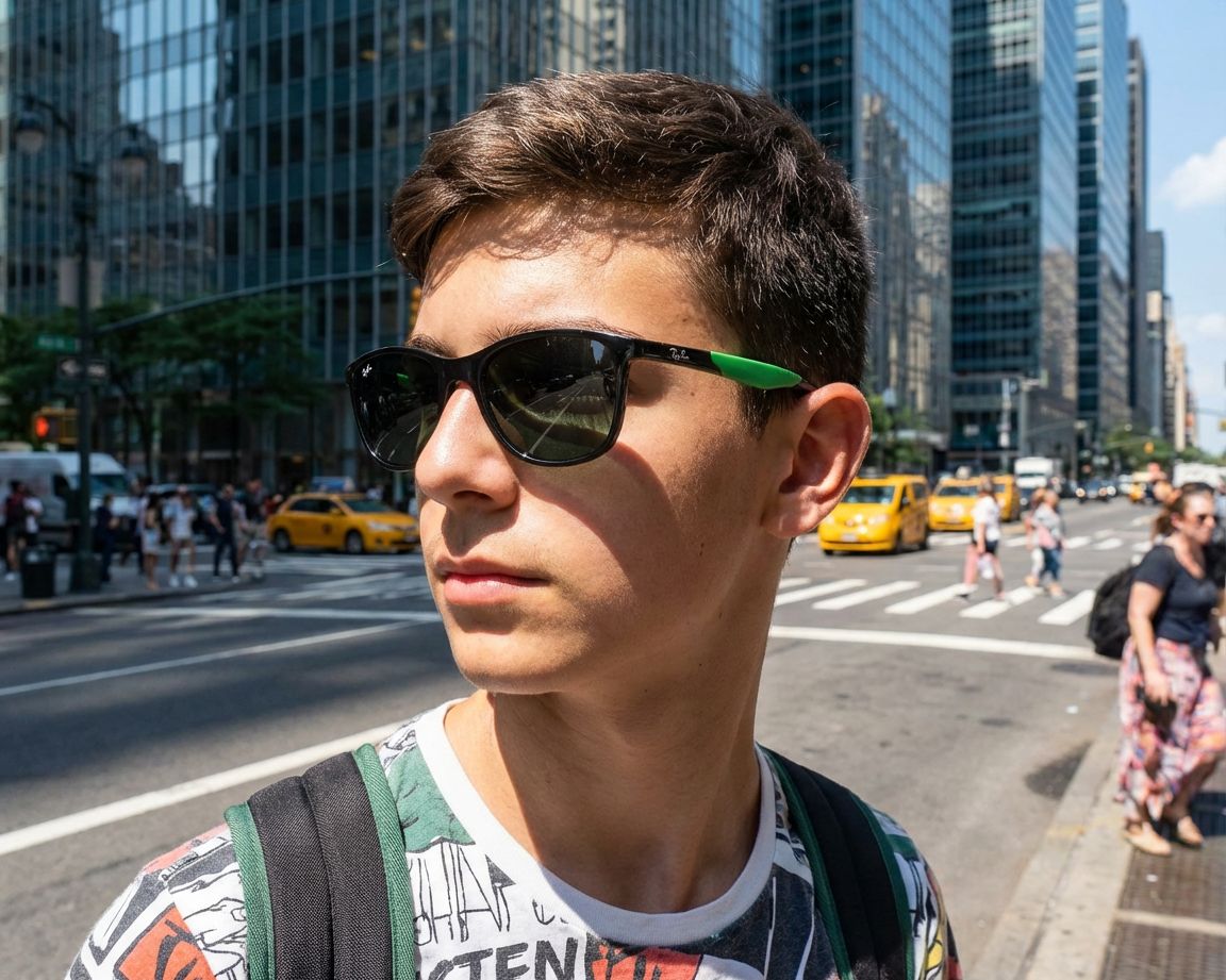 Ray-Ban RJ9077S 719371 49-16 grün  andere Ansicht